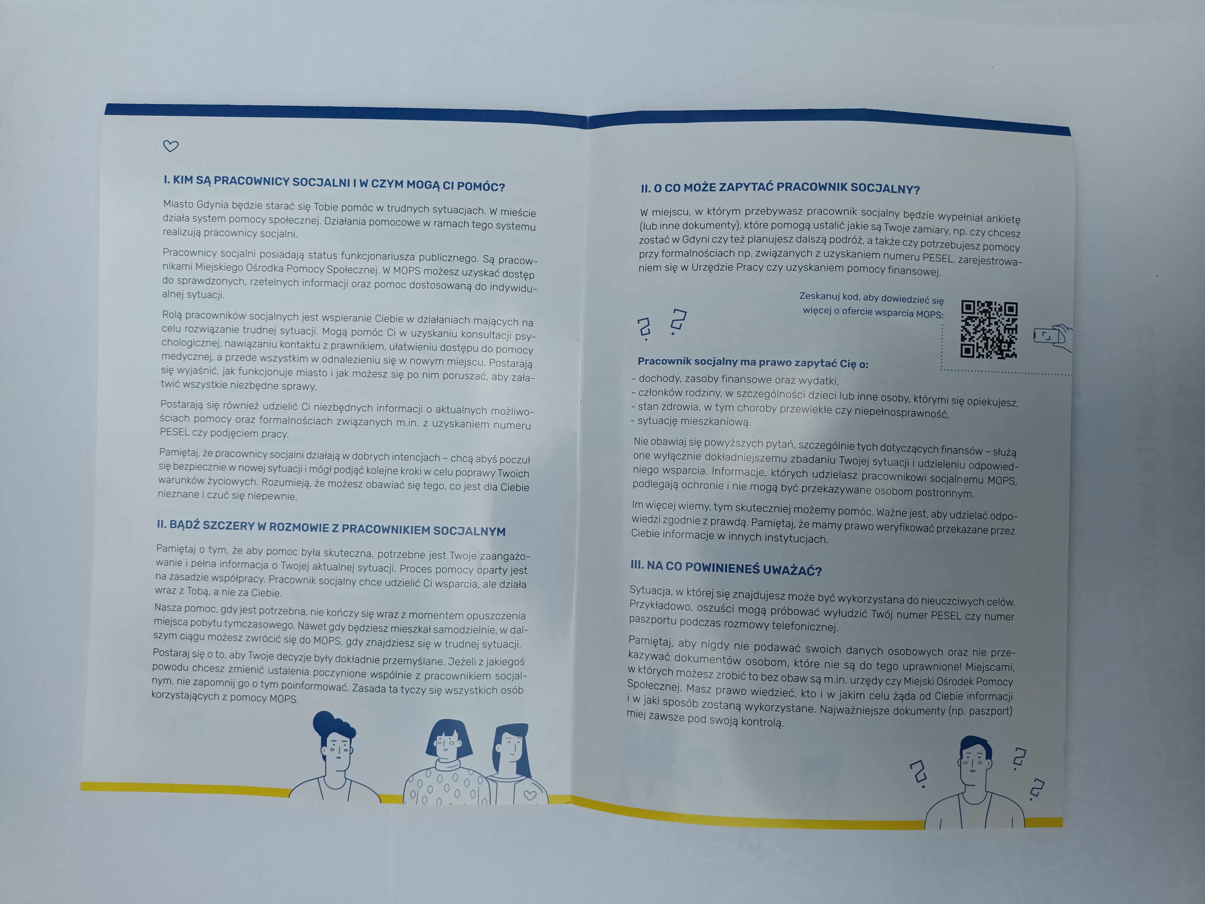 Wnętrze informatora dla obywateli Ukrainy