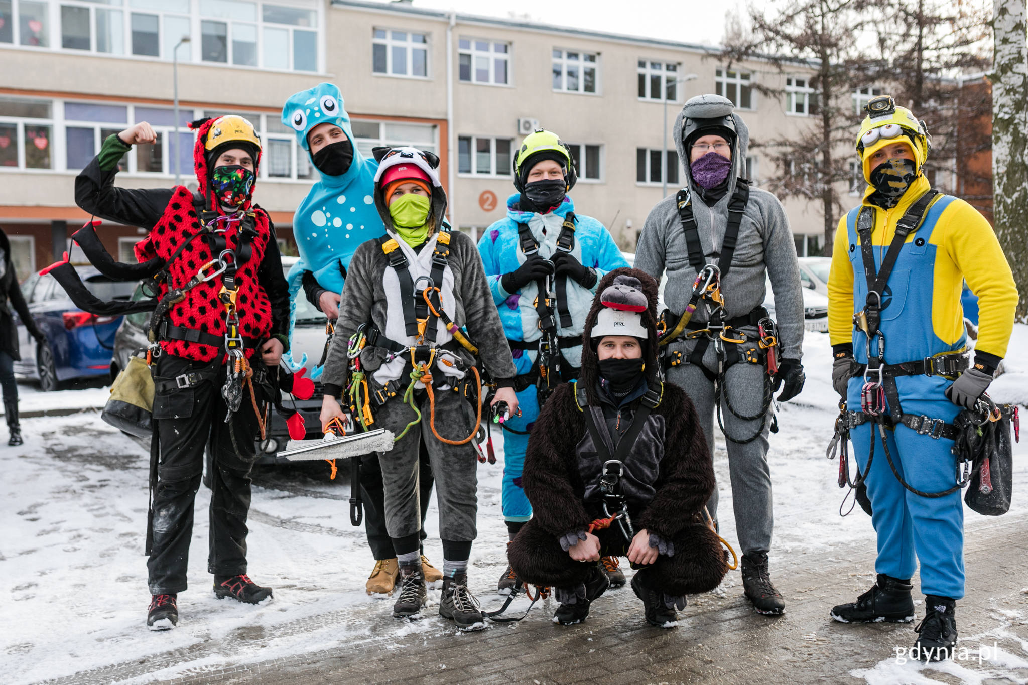 Alpiniści dla WOŚP w Gdyni, fot. Karol Stańczak