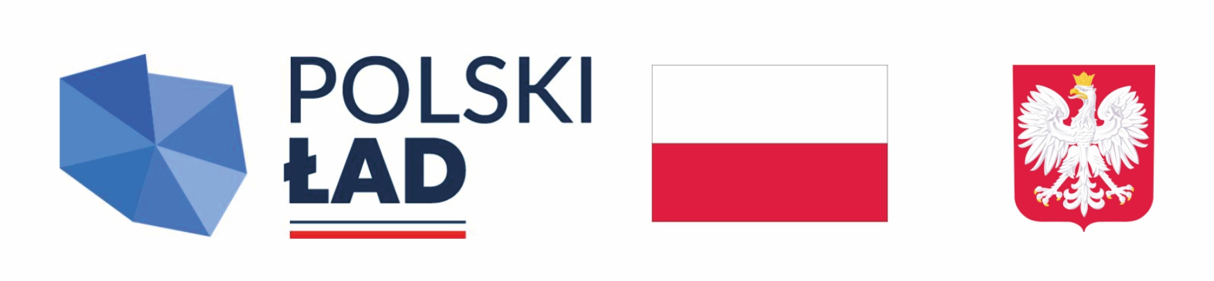 baner polski ład, dofinansowanie rządowe, flaga Polski