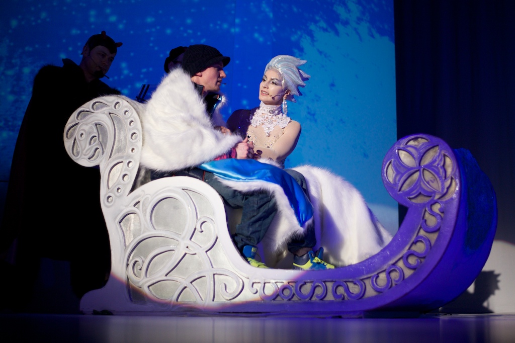 Spektakl "Królowa Śniegu" w Teatrze Miejskim / fot. Roman Jocher