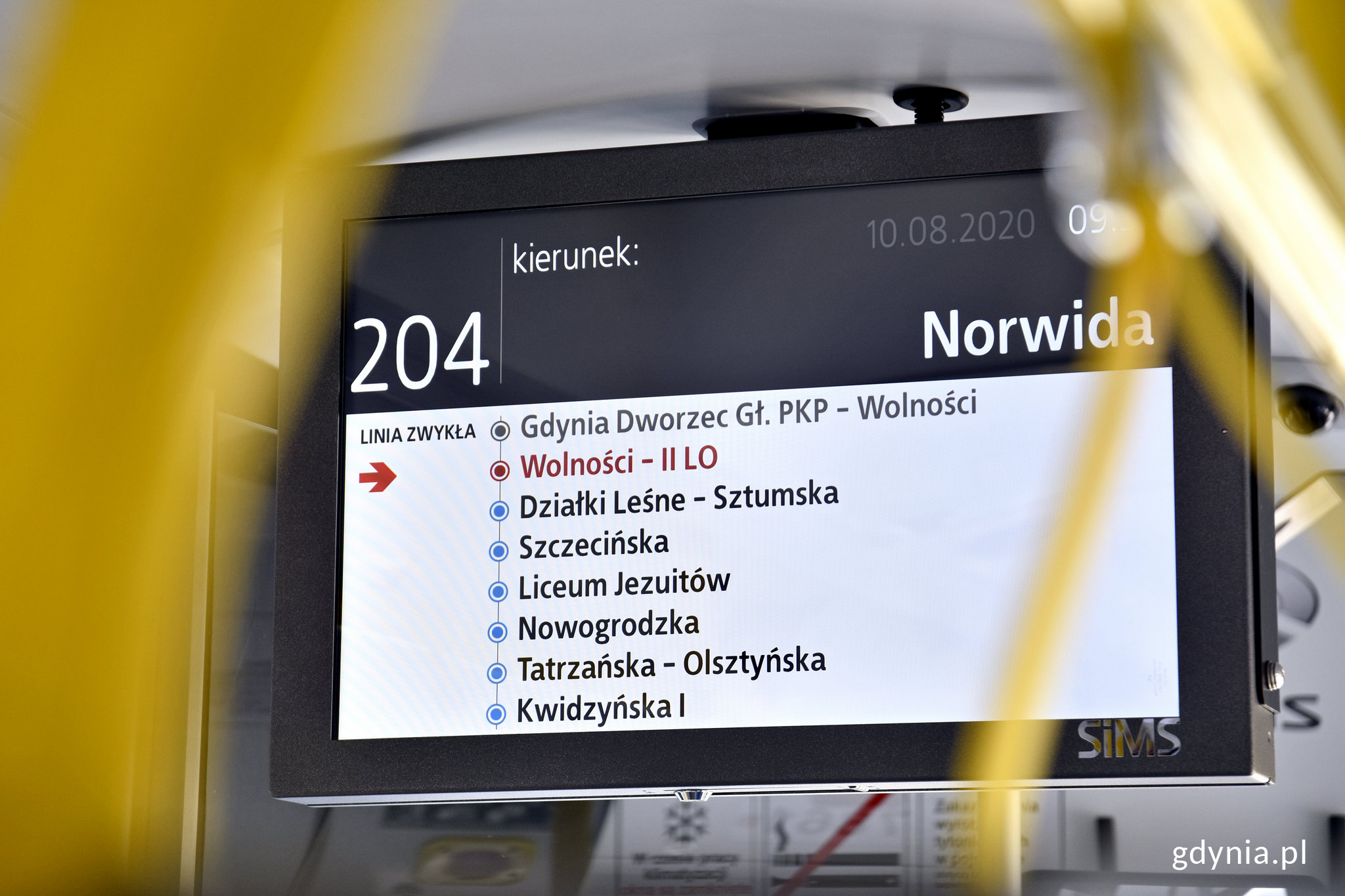 Wnętrze nowych midibusów, fot. Kamil Złoch