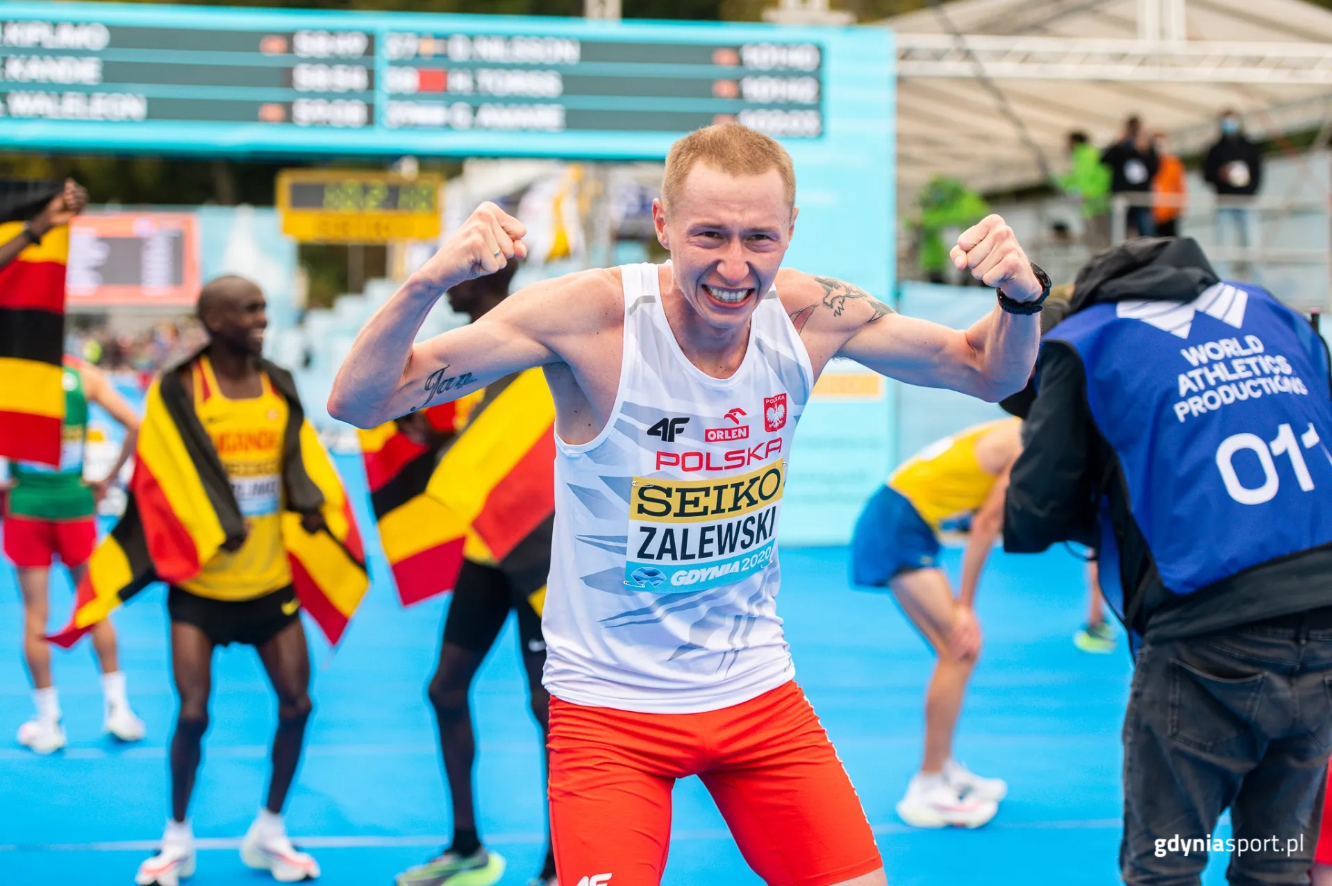 Nowy rekordzista Polski w półmaratonie Krystian Zalewski