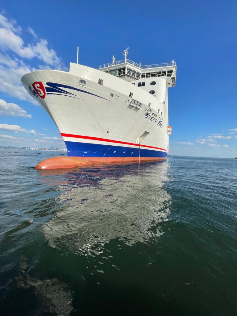 „Stena Ebba” w drodze na Morze Bałtyckie