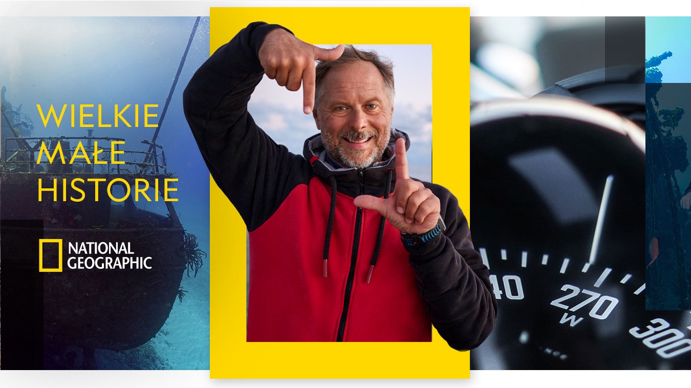 Tomasz Stachura w cyklu „Wielkie małe historie” kanału National Geographic, fot. mat. prasowe