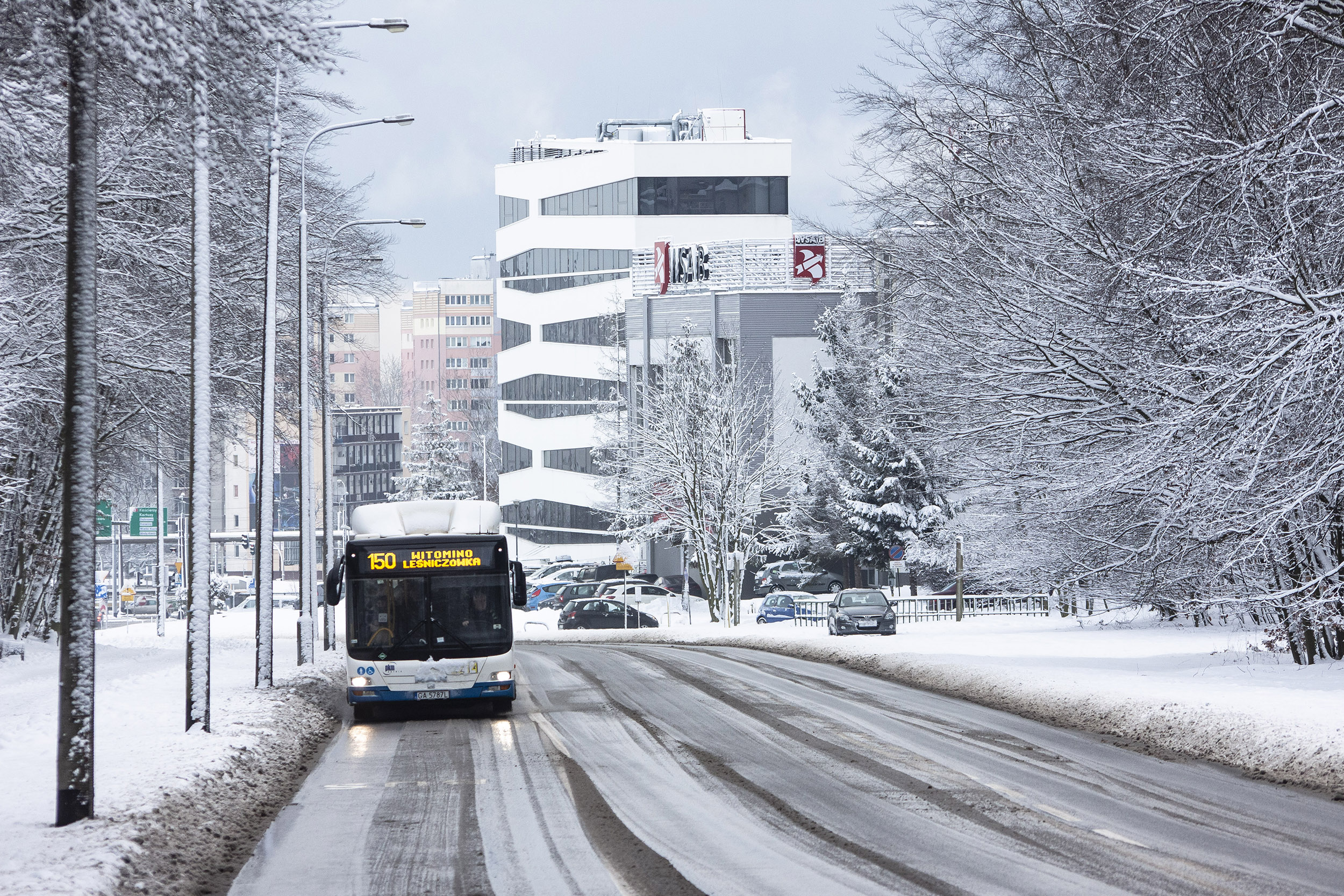 Jeden z pojazdów MAN eksploatowanych na linii 150, fot. ZKM Gdynia