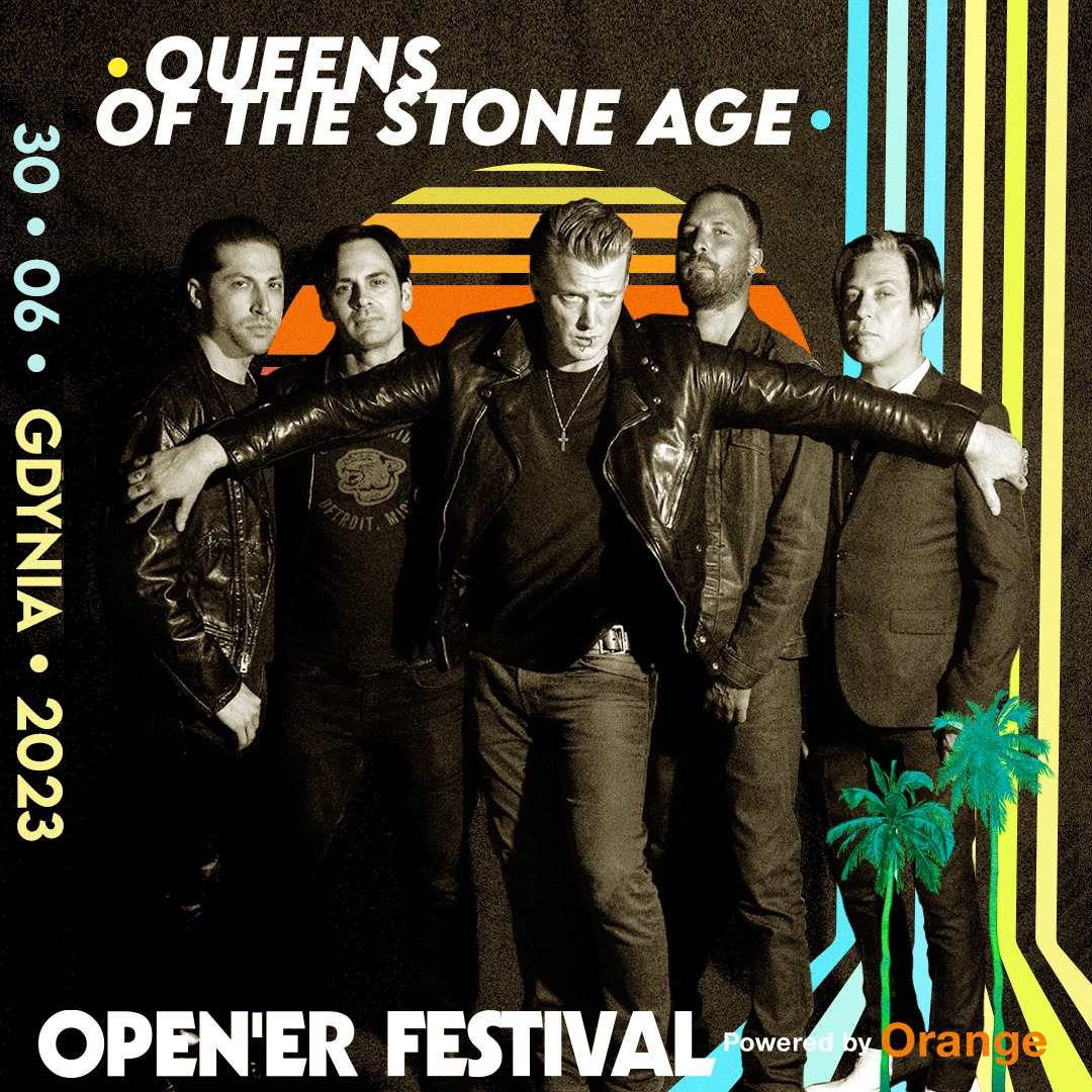 Zespół Queen of the Stone Age zagra na Open'er Festivalu 30 czerwca 2023 roku na Orange Main Stage // materiały organizatora