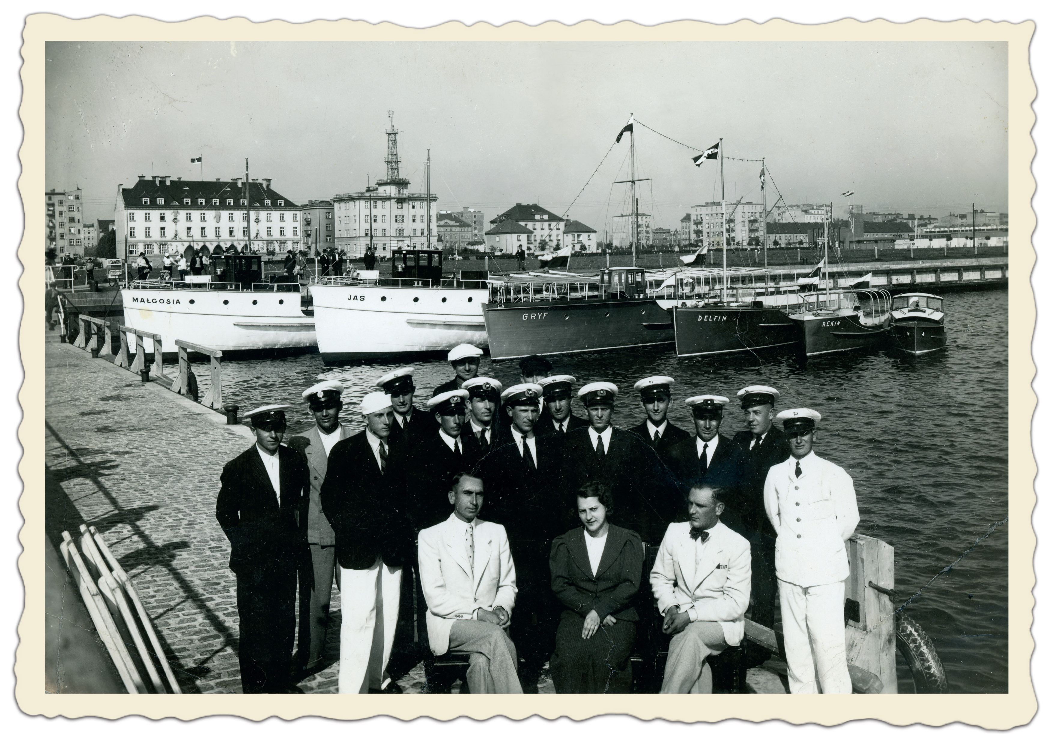 Zdjęcie rodziny Wilke ze zbiorów Muzeum Miasta Gdyni
