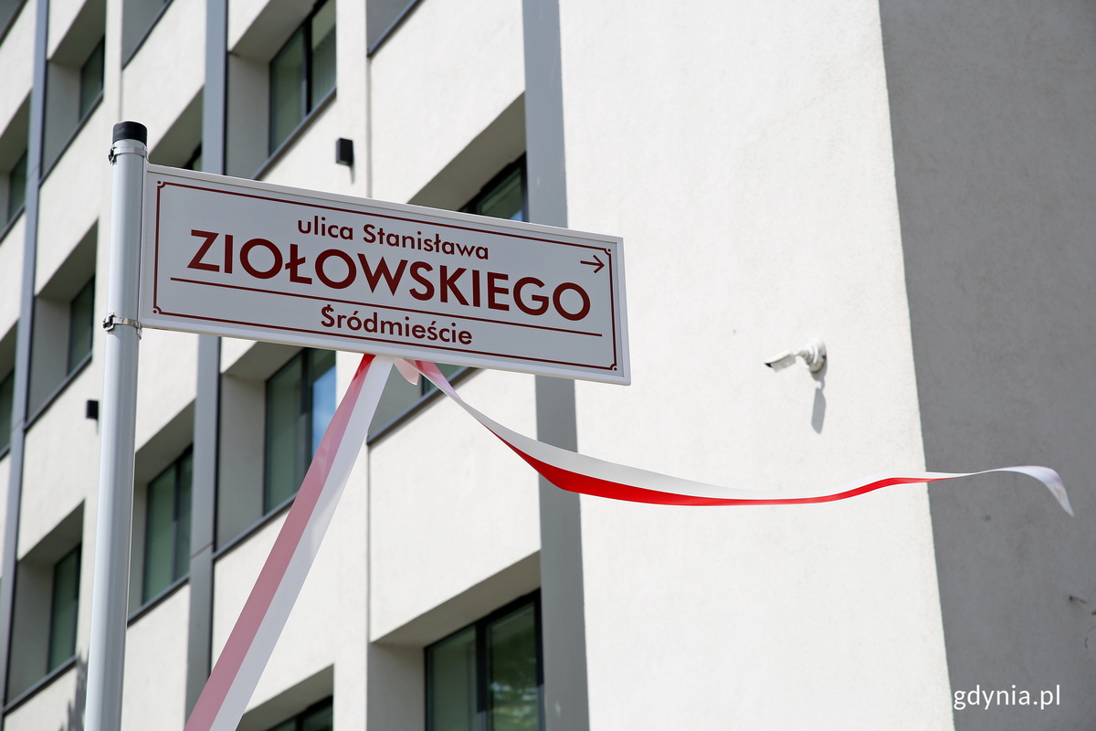 Ulica Stanisława Ziołowskiego. Fot. Przemysław Kozłowski