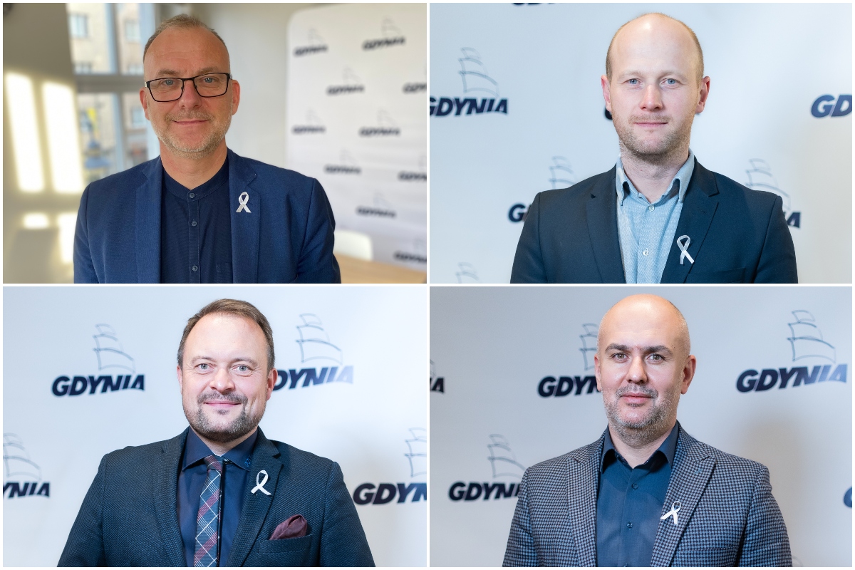 Na zdj. (u góry, od lewej): Michał Guć, Bartosz Bartoszewicz, Marek Łucyk i Rafał Klajnert, fot. Kamil Złoch, Magda Śliżewska