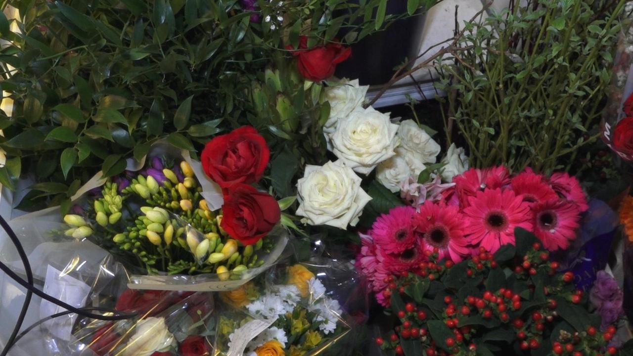 Dzień Kobiet to szczególnie ruchliwy okres dla kwiaciarni, fot. Sławomir Okoń