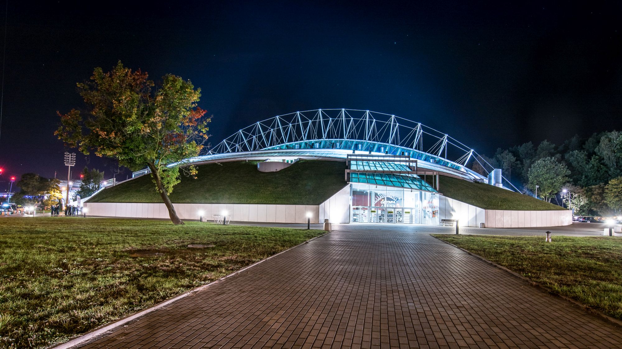 zdjęcie Gdynia Areny z zewnątrz