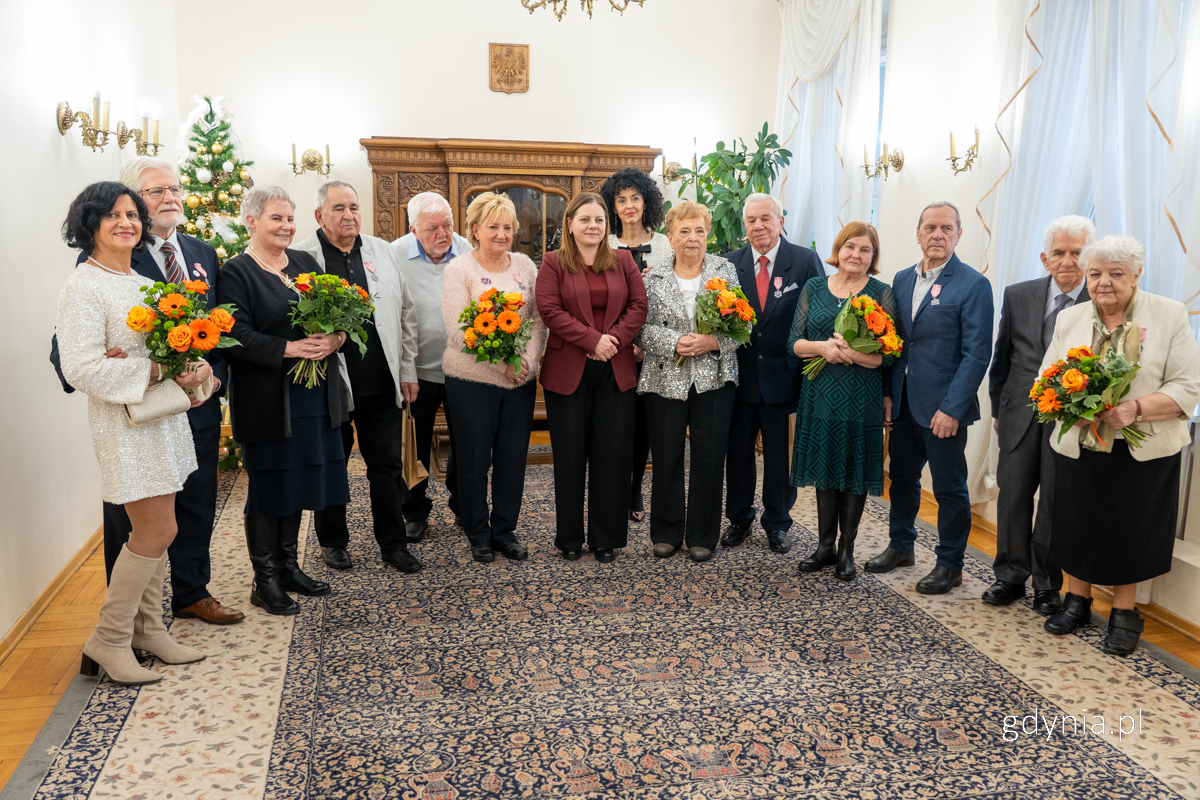 Jubilaci z godz. 13:00 z prezydent Gdyni Aleksandrą Kosiorek 