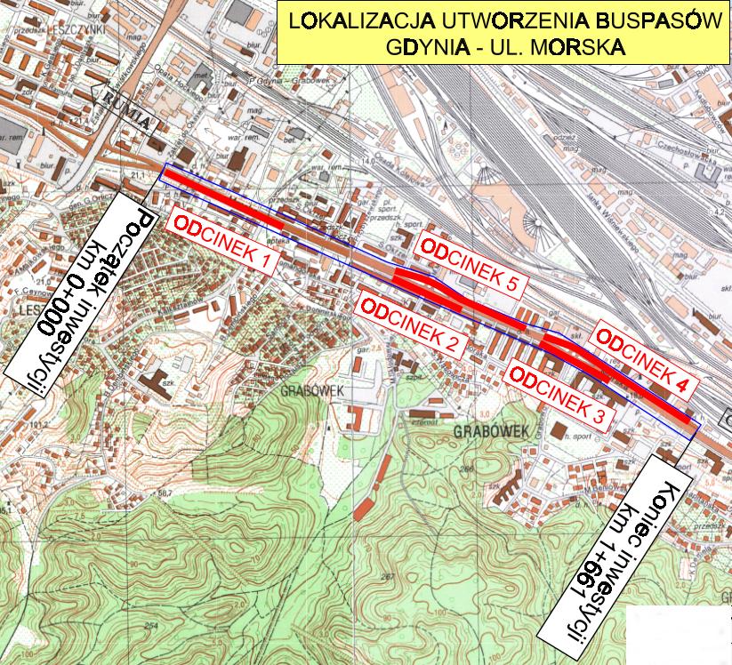 lokalizacja buspasów