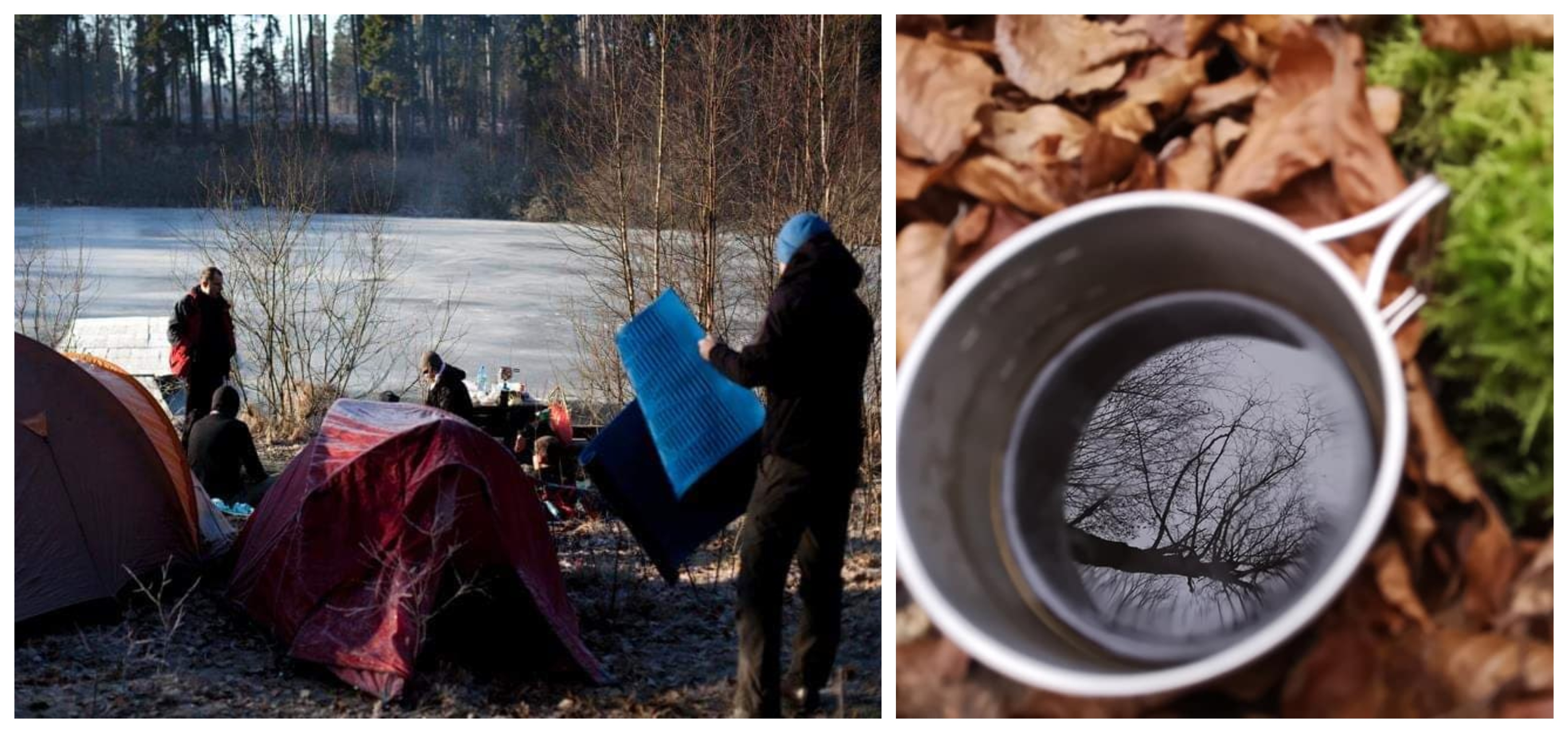 Bushcraftowe wypady Sławka Rompskiego. Fot. Sławek Rompski