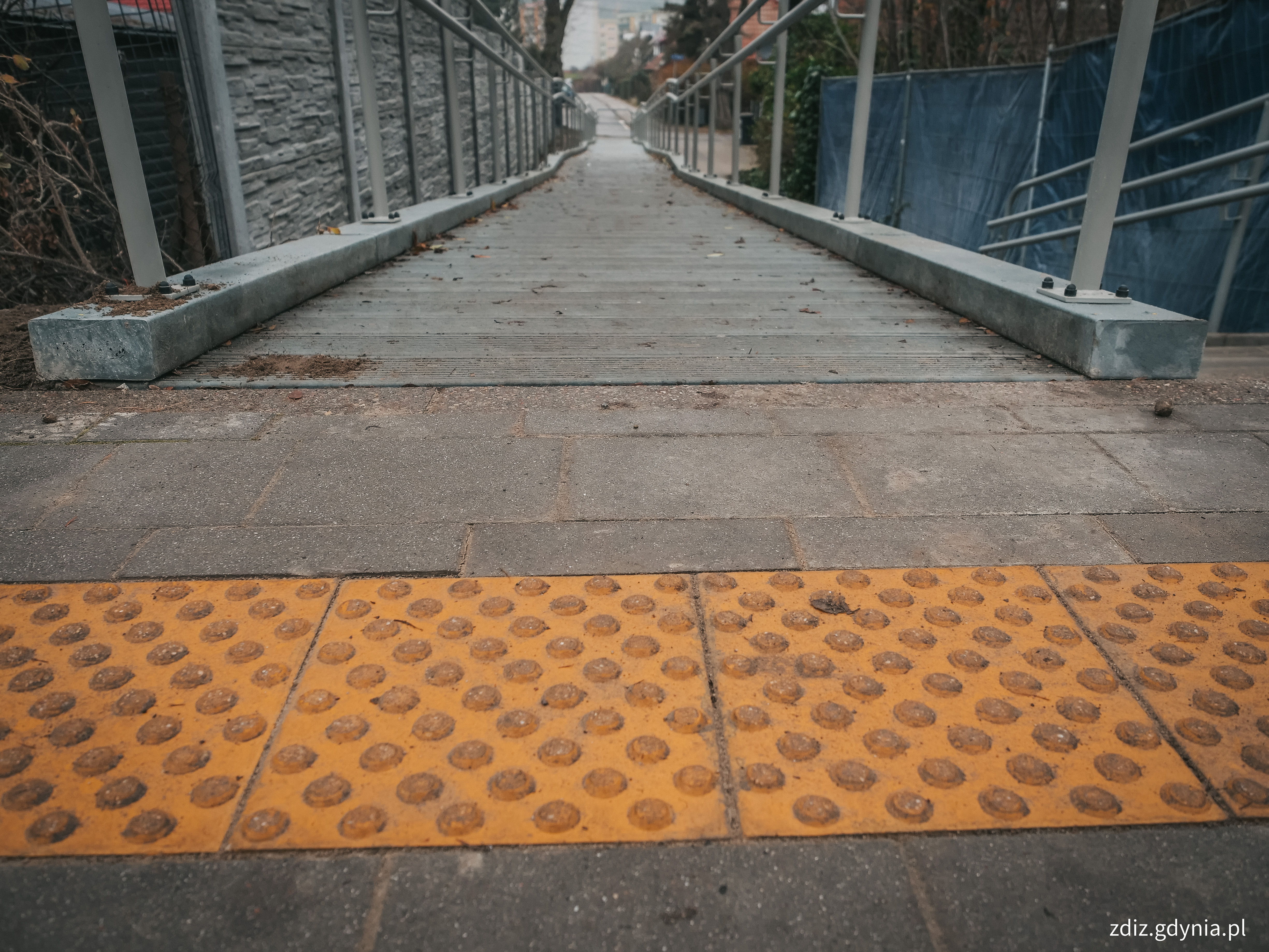 Pochylnia na ul. Pawiej // fot. M. Mielewski