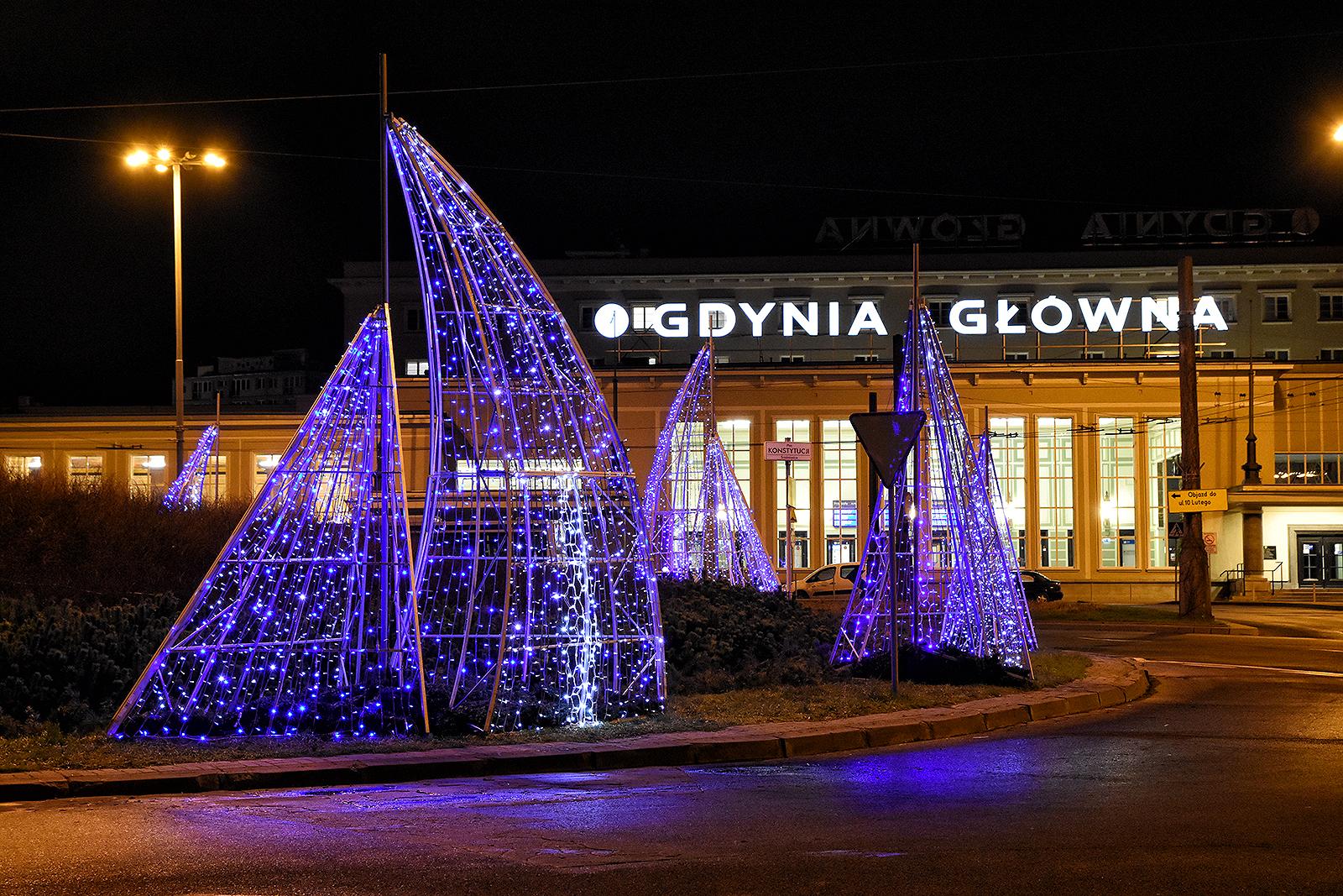 Zeszłoroczne iluminacje, fot. Michał Puszczewicz