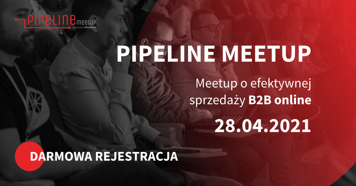 Baner wydarzenia "Pipeline Meetups 2021" // mat. prasowe