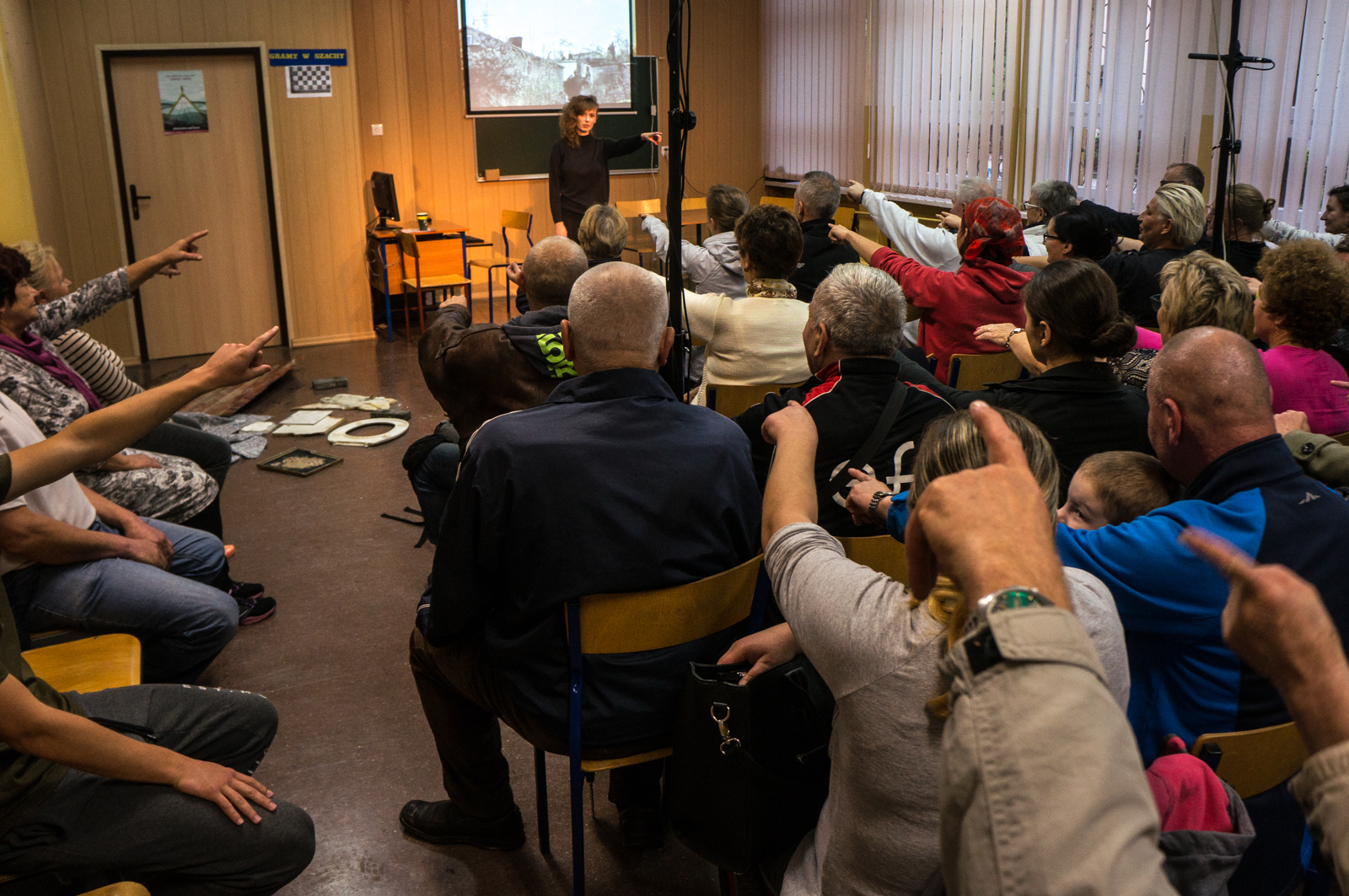 Teatr Forum z udziałem mieszkańców osiedla Pekin // fot. Aleksander Trafas