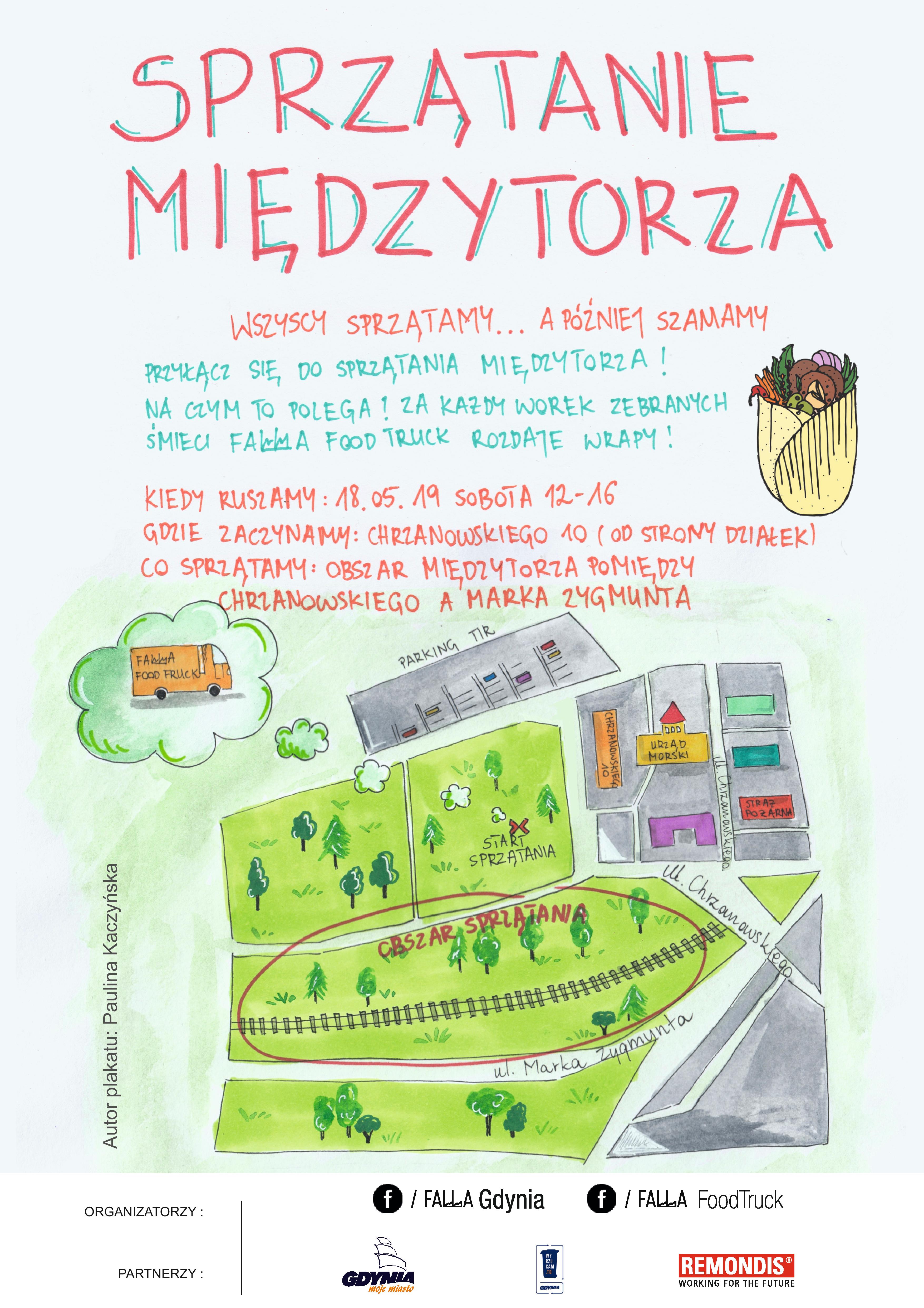 Plakat promujący wydarzenie, mat. prasowe