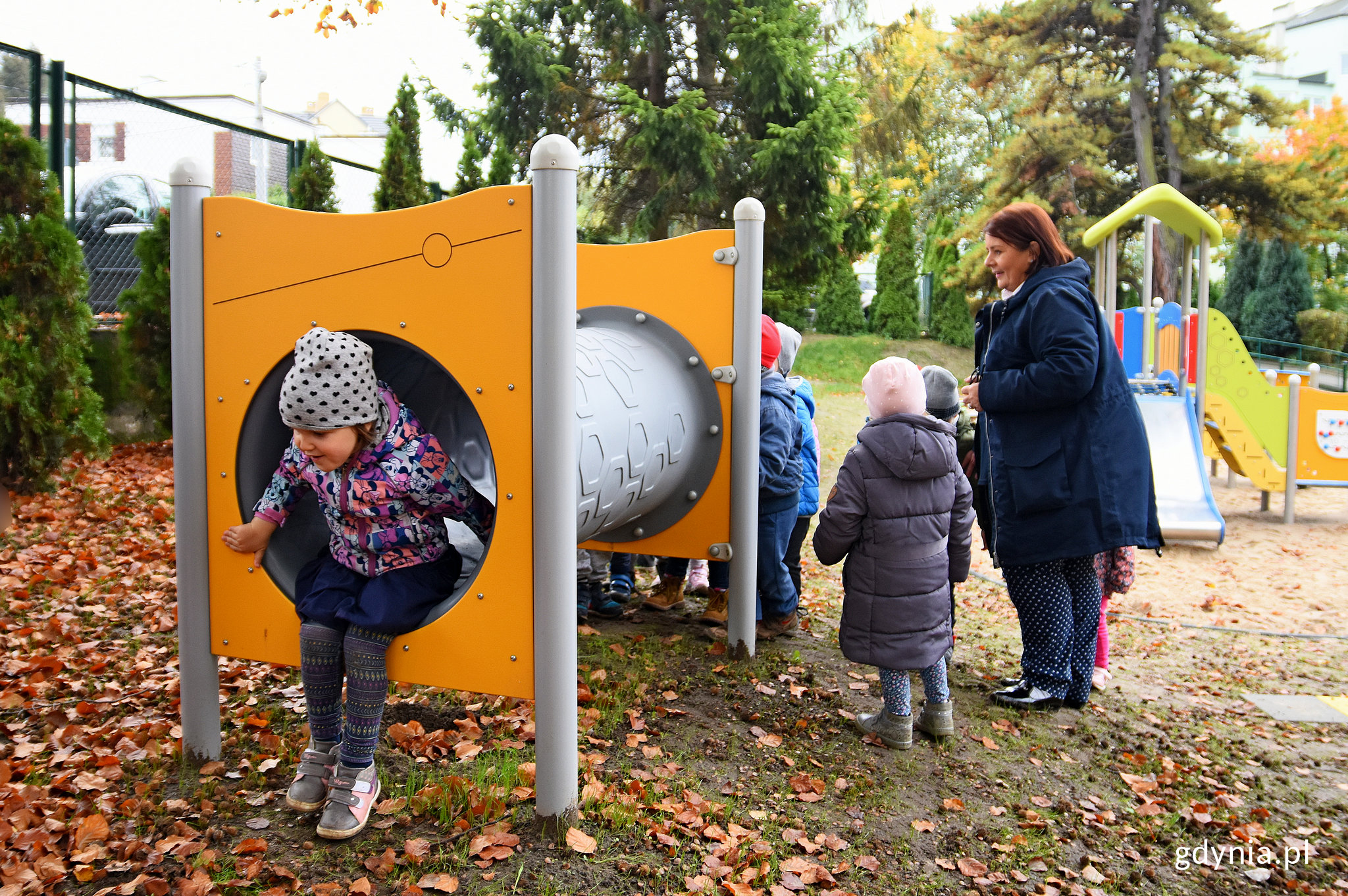 Nowy plac zabaw przy ul. Korczaka, fot. Kamil Złoch