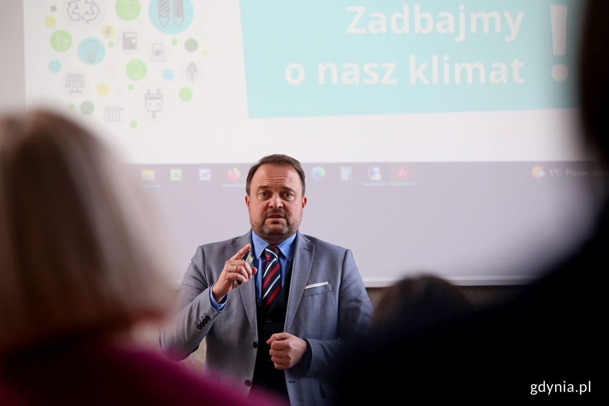 Spotkanie poświęcone oszczędzaniu energii w UM Gdynia. Fot. Przemysław Kozłowski 