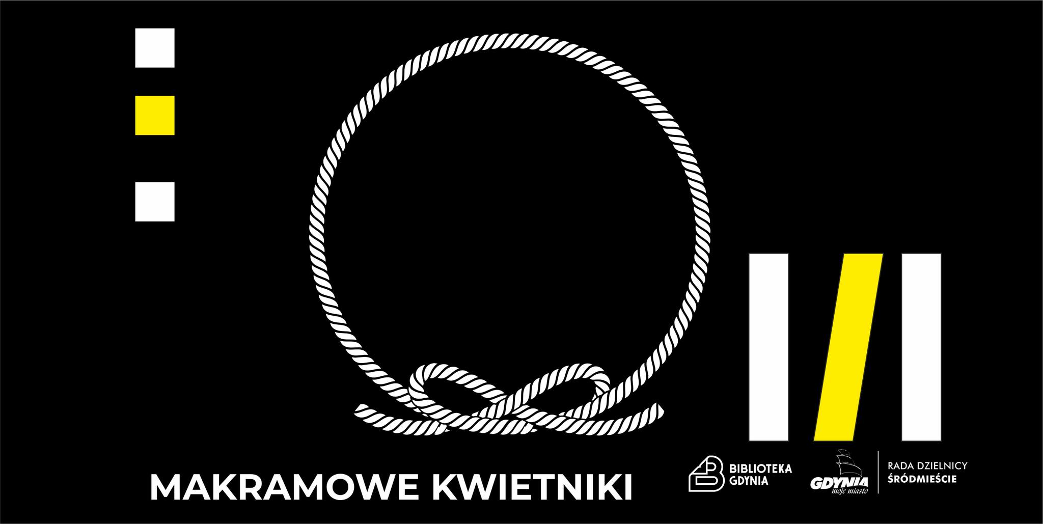 Makramowe kwietniki