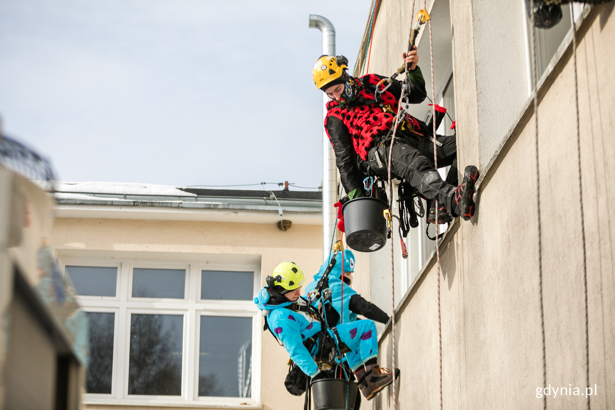 Alpiniści dla WOŚP w Gdyni, fot. Karol Stańczak