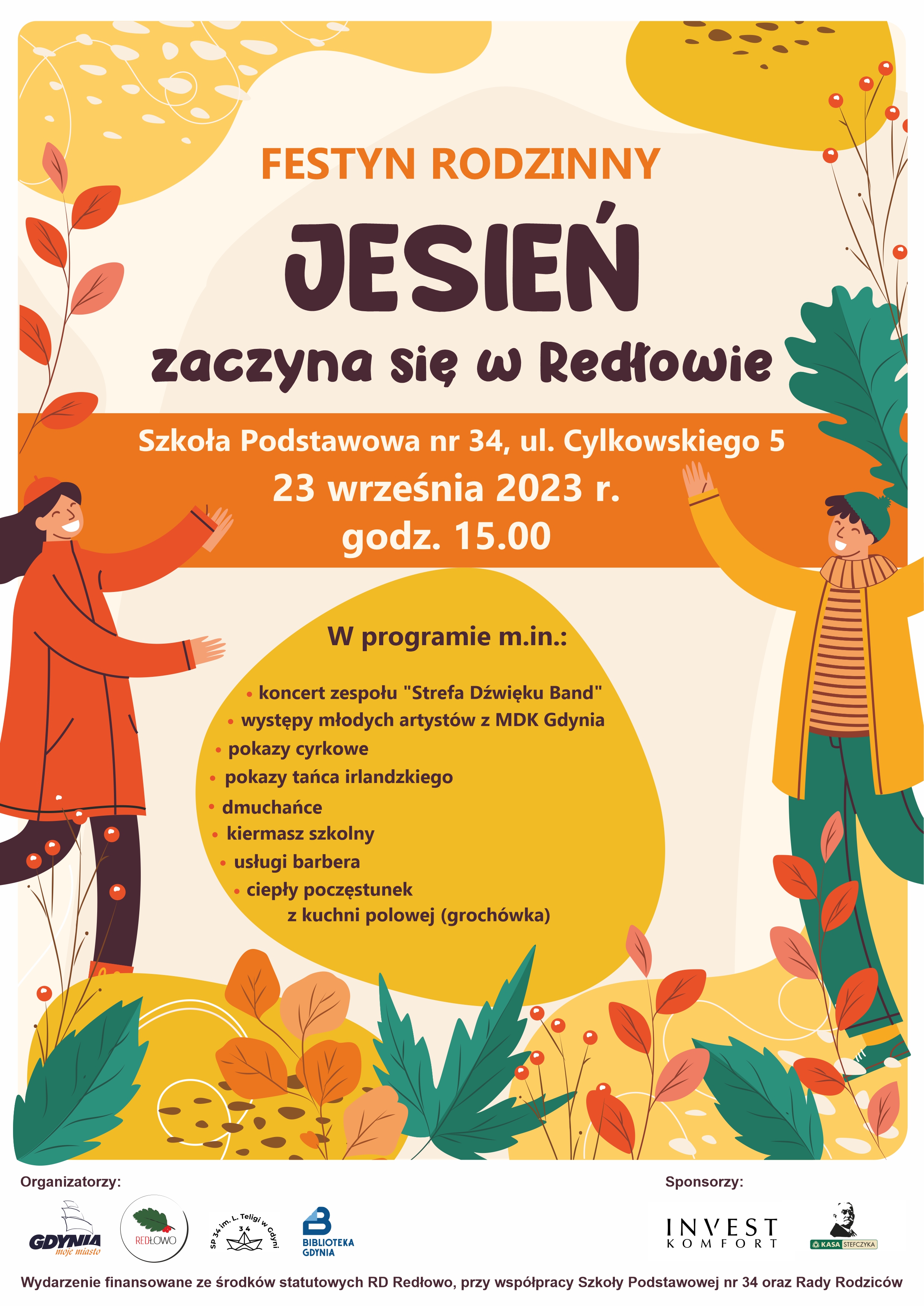 plakat do wydarzenie "Jesień zaczyna się w Redłowie"