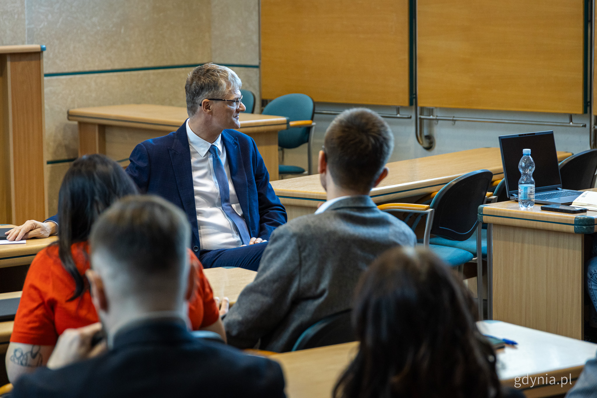 Wiceprezydent Gdyni Rafal Geremek.