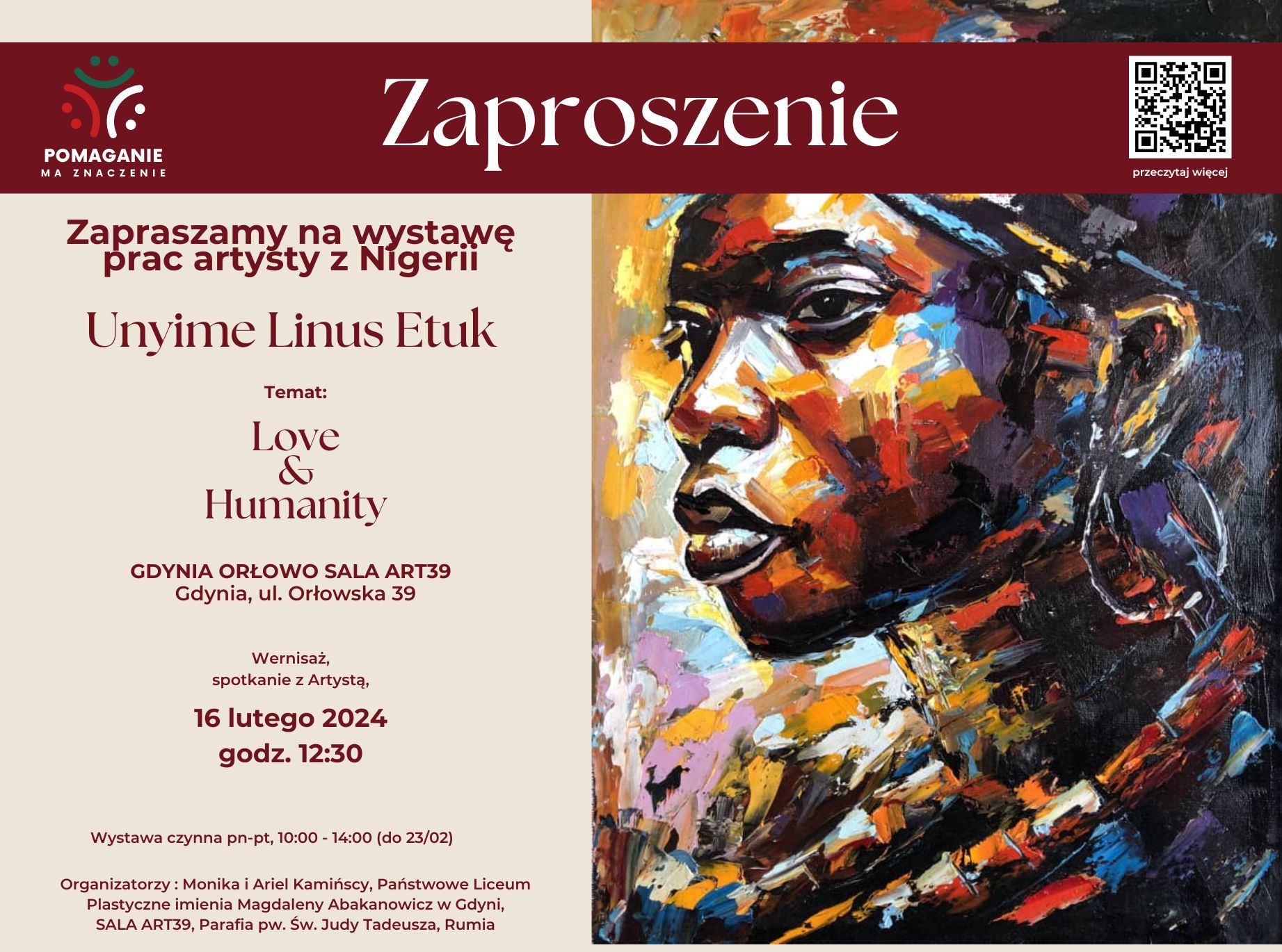 Wystawa Love & Humanity Unyime Linus Etuk 
