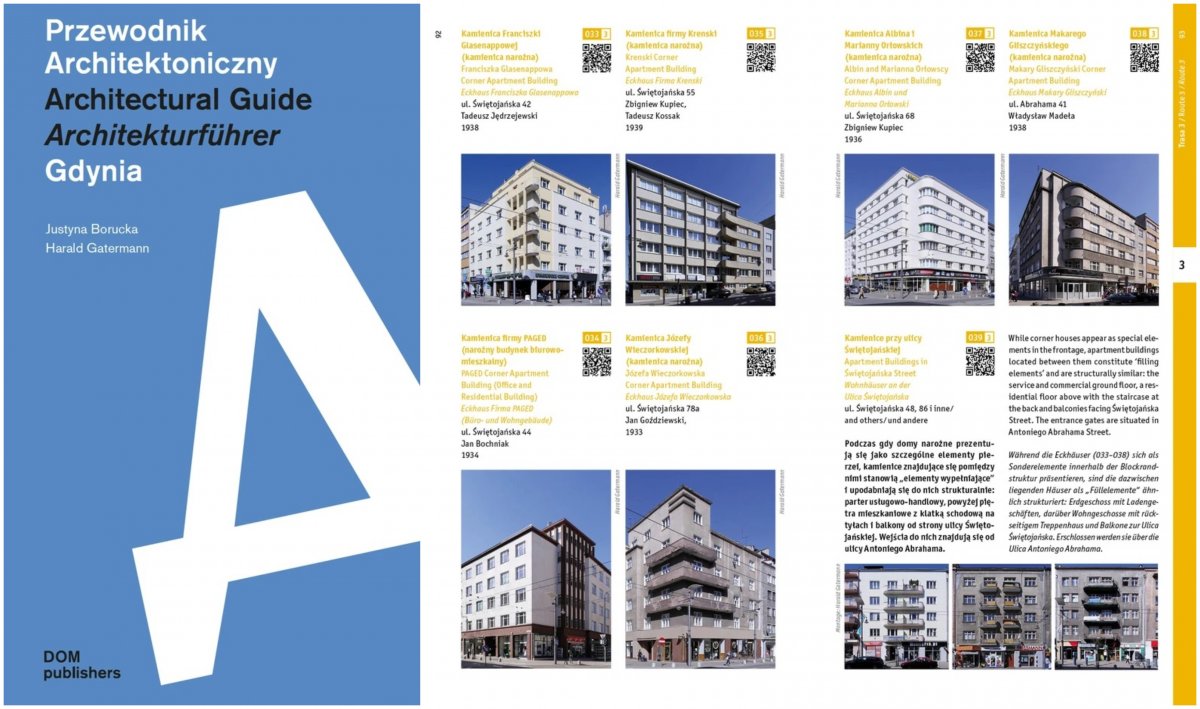 Przewodnik Architektoniczny Gdynia. Źródło: DOM Publishers