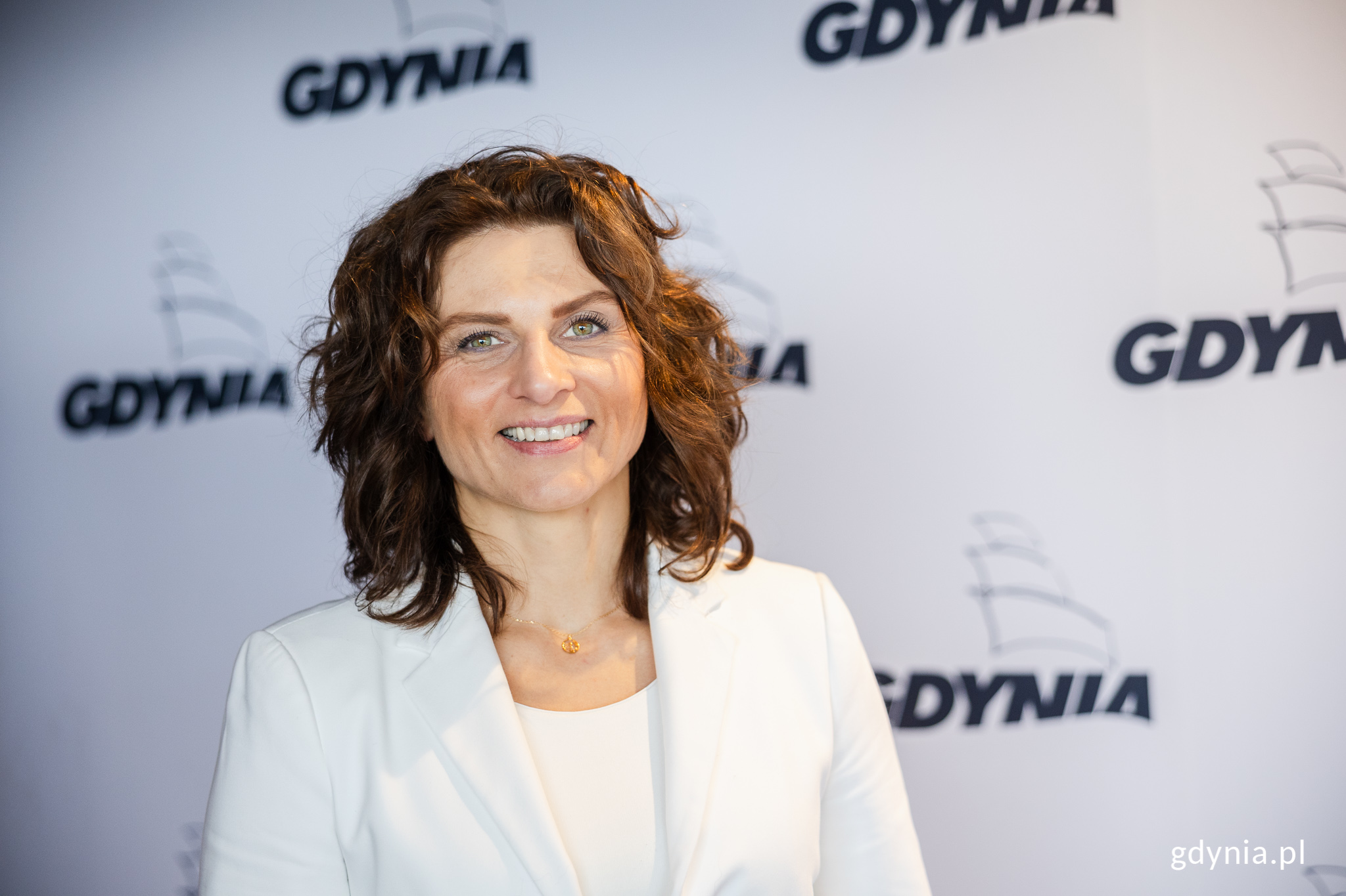 Agnieszka Bratkowska, laureatka Nagrody Prezydent Miasta Gdyni dla pracownik&oacute;w ochrony zdrowia (fot. Karol Stańczak)