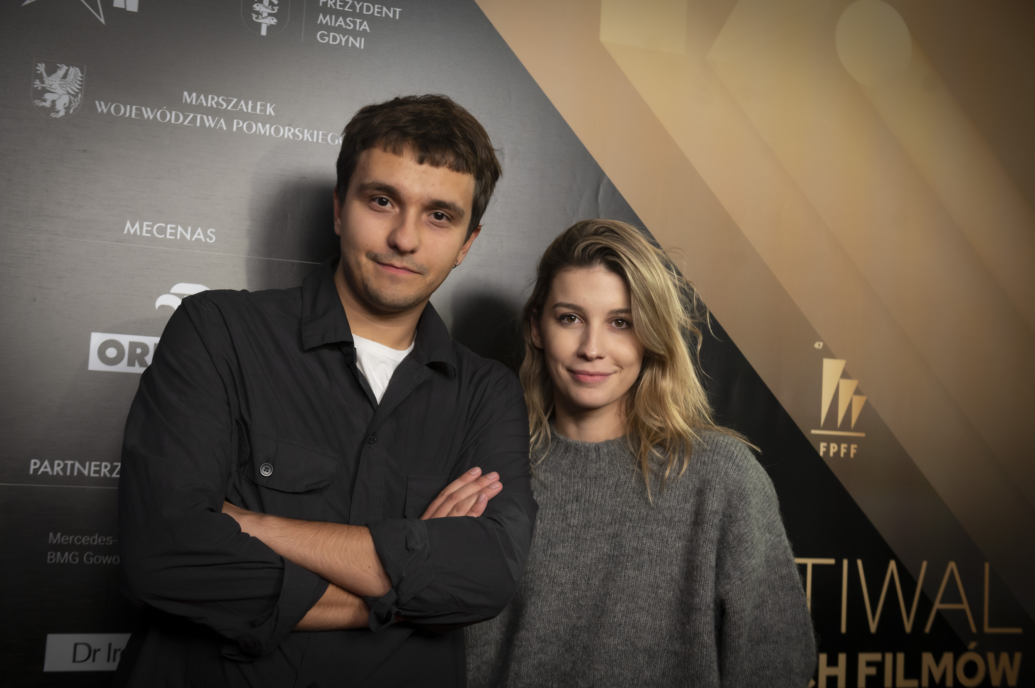 Grzegorz Mołda i Magdalena Wieczorek, czyli tw&oacute;rcy "Zadry", fot. Anna Bobrowska / mat. prasowe FPFF