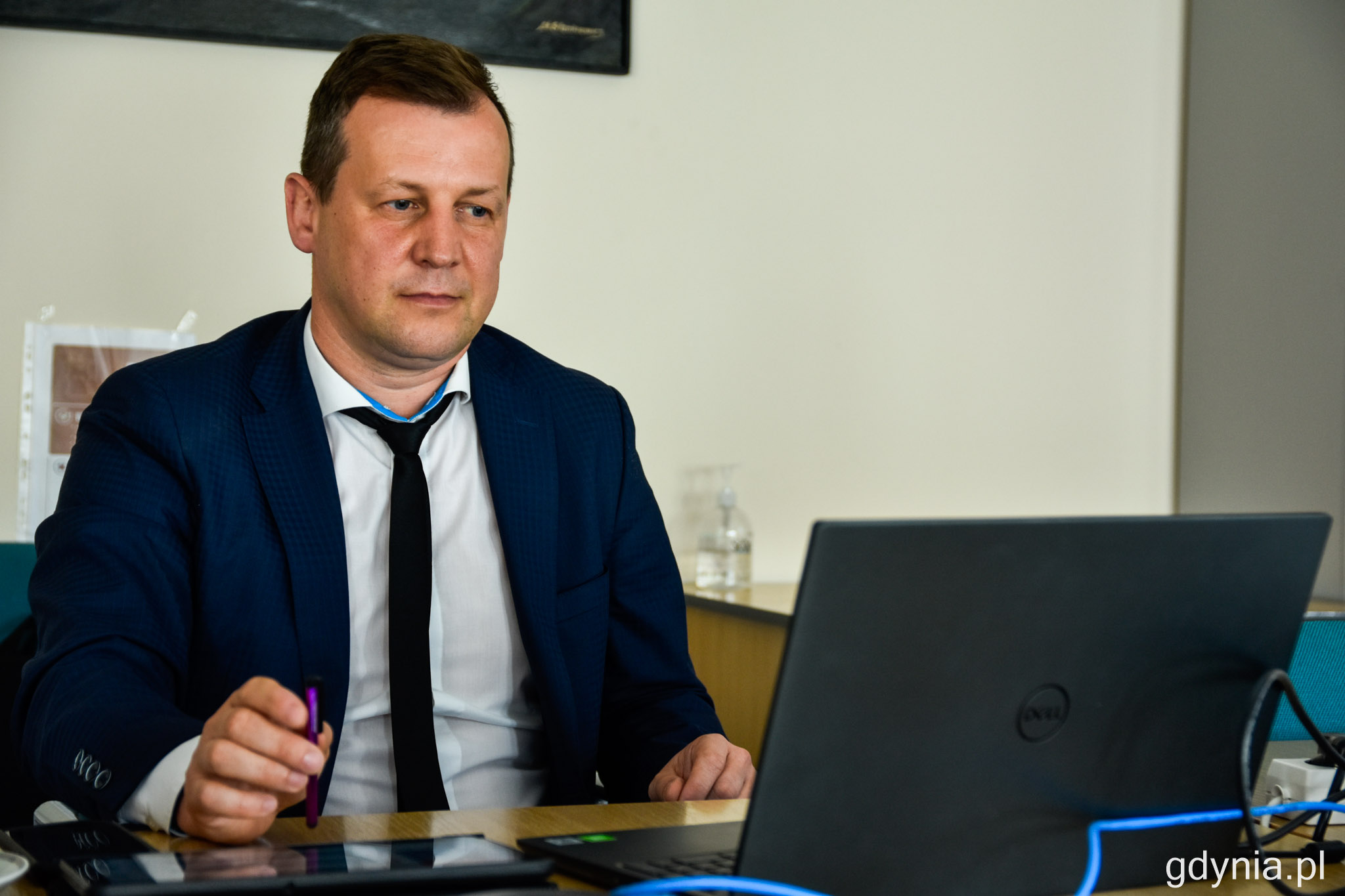 Nowo powołany radny - Adam Skurat // fot. Magdalena Śliżewska