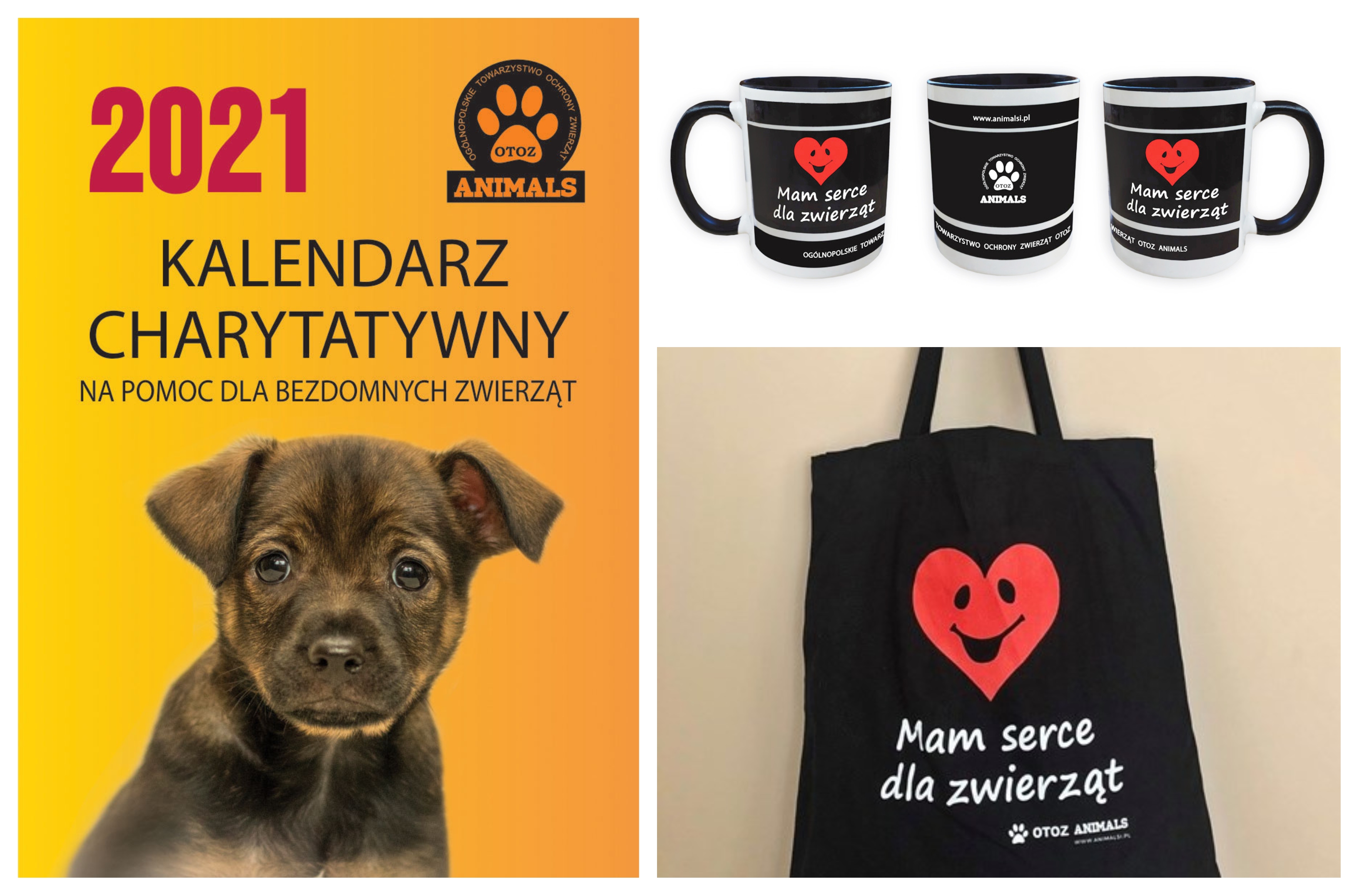 Kolaż zdjęć produkt&oacute;w ze sklepu OTOZ Animals, źr&oacute;dło OTOZ Animals