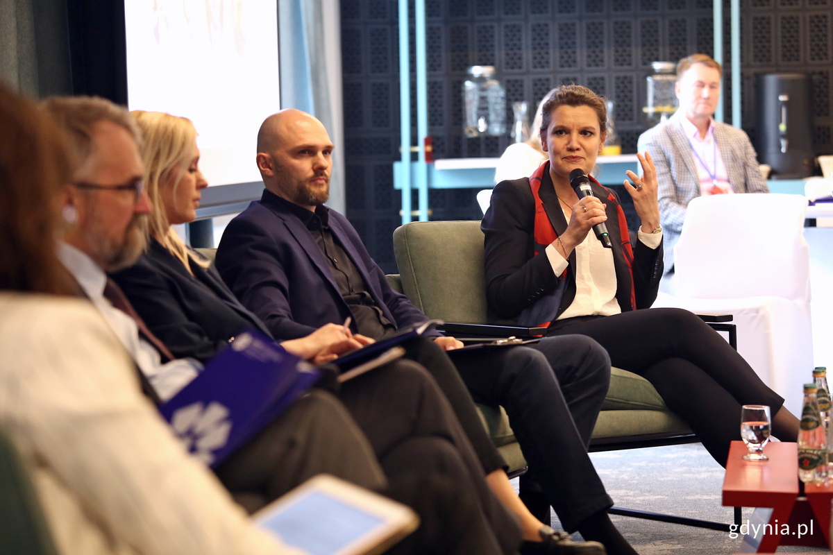 Katarzyna Gruszecka-Spychała, wiceprezydentka Gdyni ds. gospodarki. Fot. Przemysław Kozłowski