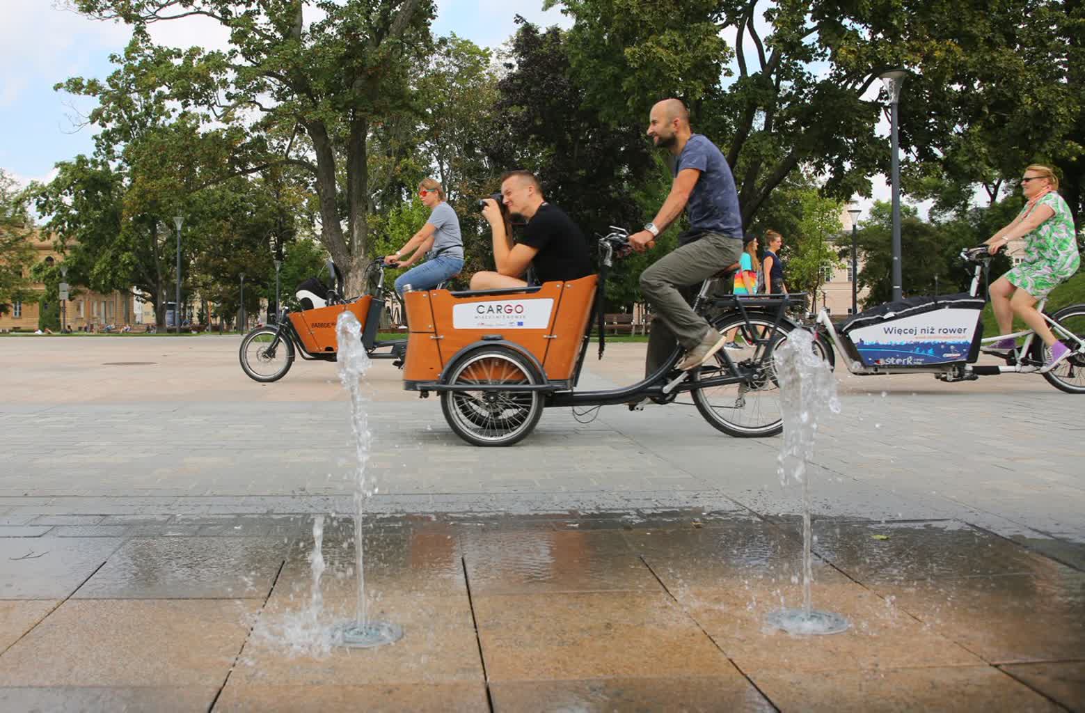 VI Og&oacute;lnopolski Zlot Rower&oacute;w Towarowych w Lublinie // fot. Piotr Michalski, Polskie Radio Lublin