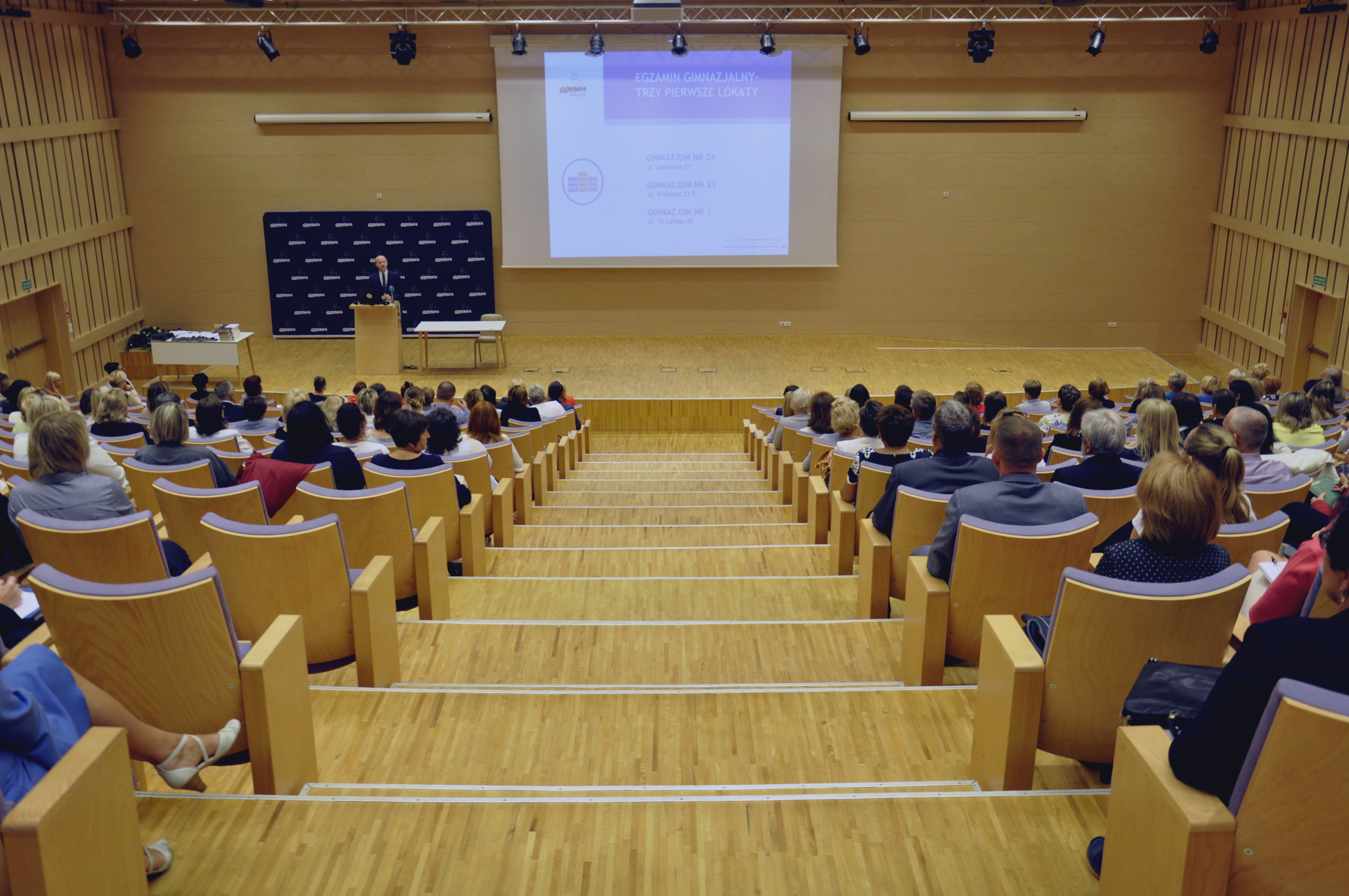 Narada dyrektorska i edukacyjna konferencja prasowa // fot. B. Betlejewska