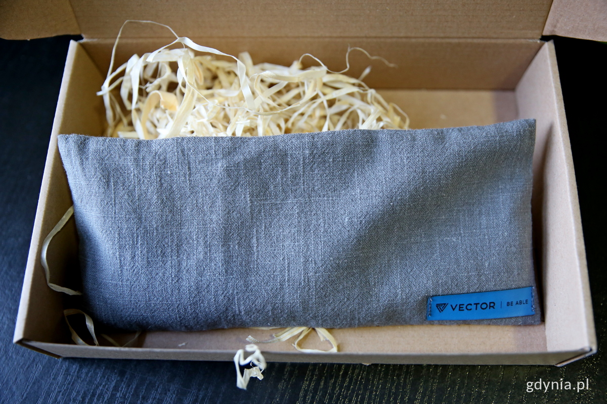 Woreczek relaksacyjny na oczy, fot. Przemysław Kozłowski