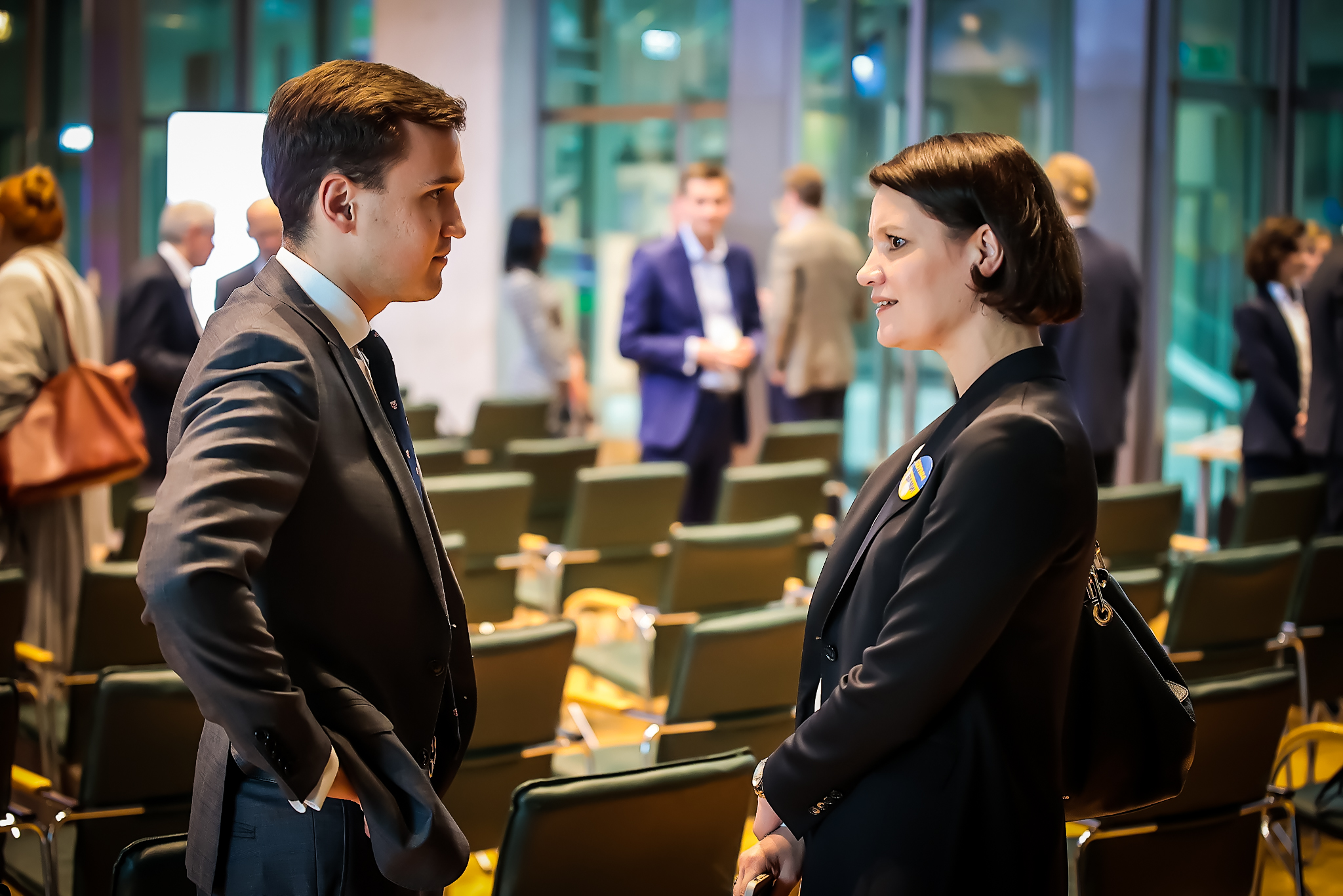 Katarzyna Gruszecka-Spychała, wiceprezydent Gdyni ds. gospodarki podczas gali z okazji jubileuszu 25. rocznicy BEST na GPW w Warszawie // fot. Wojtek Rojek (materiały BEST S.A.)