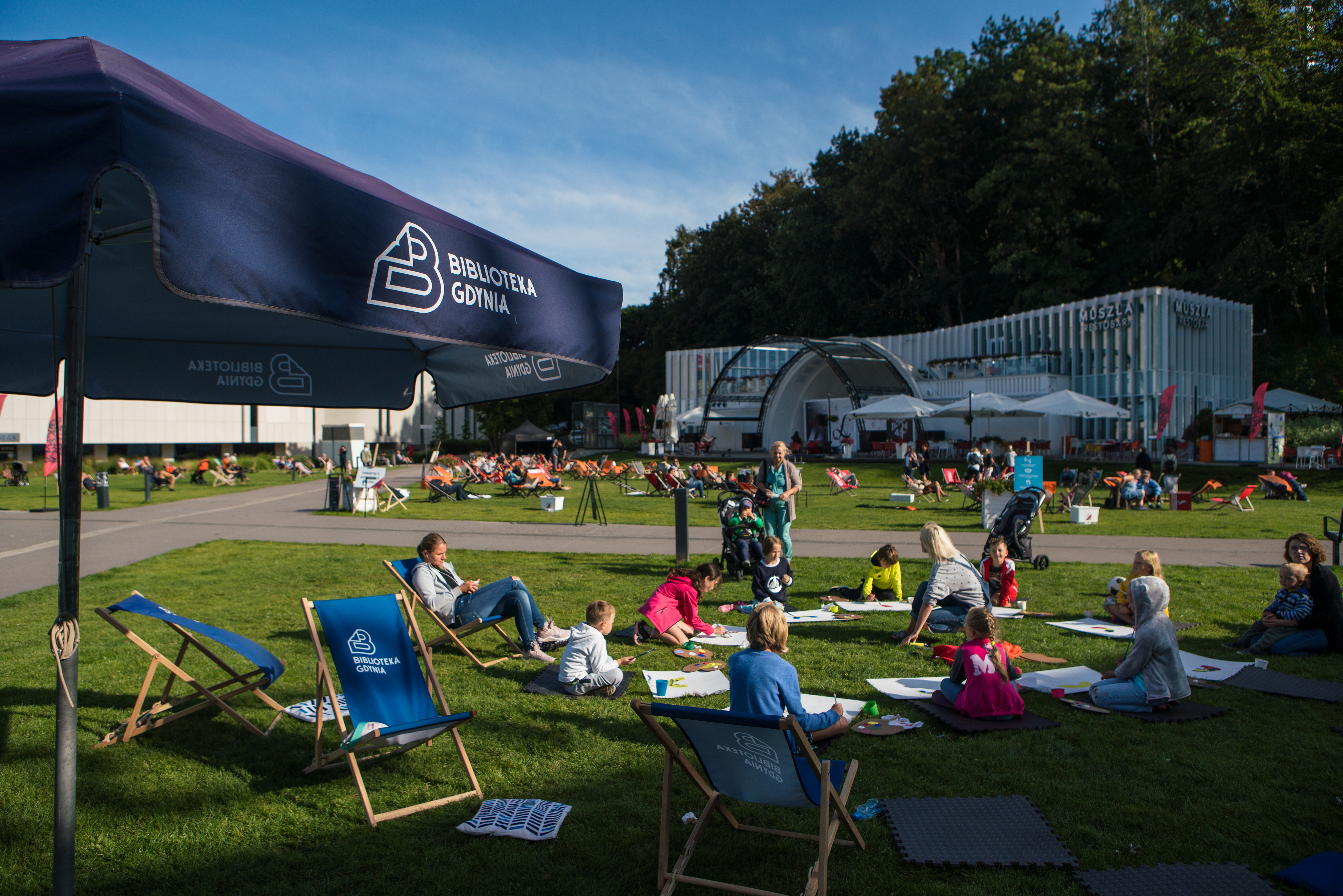 Warsztaty podczas festiwalu "Miasto Słowa" // fot. Anna Rezulak