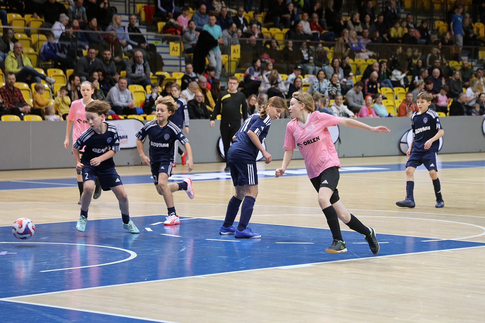 zawodnicy podczas gry