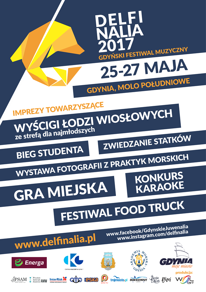 Plakat Delfinali&oacute;w 2017