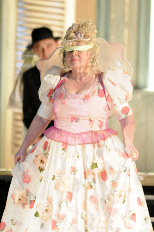 Małgorzata Talarczyk jako Meg w "Urodzinach Stanleya" // fot. Marcin Marzec