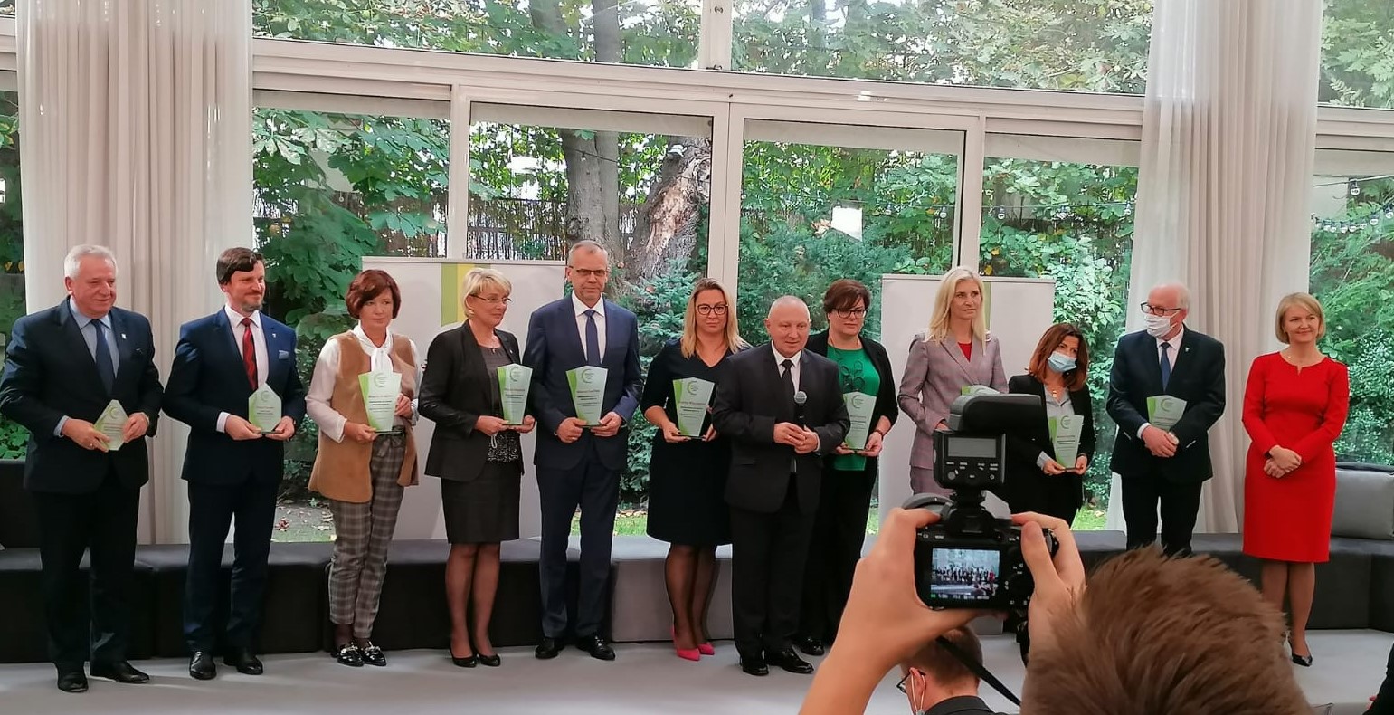 Wręczenie nagr&oacute;d w konkursie Samorządowy Lider