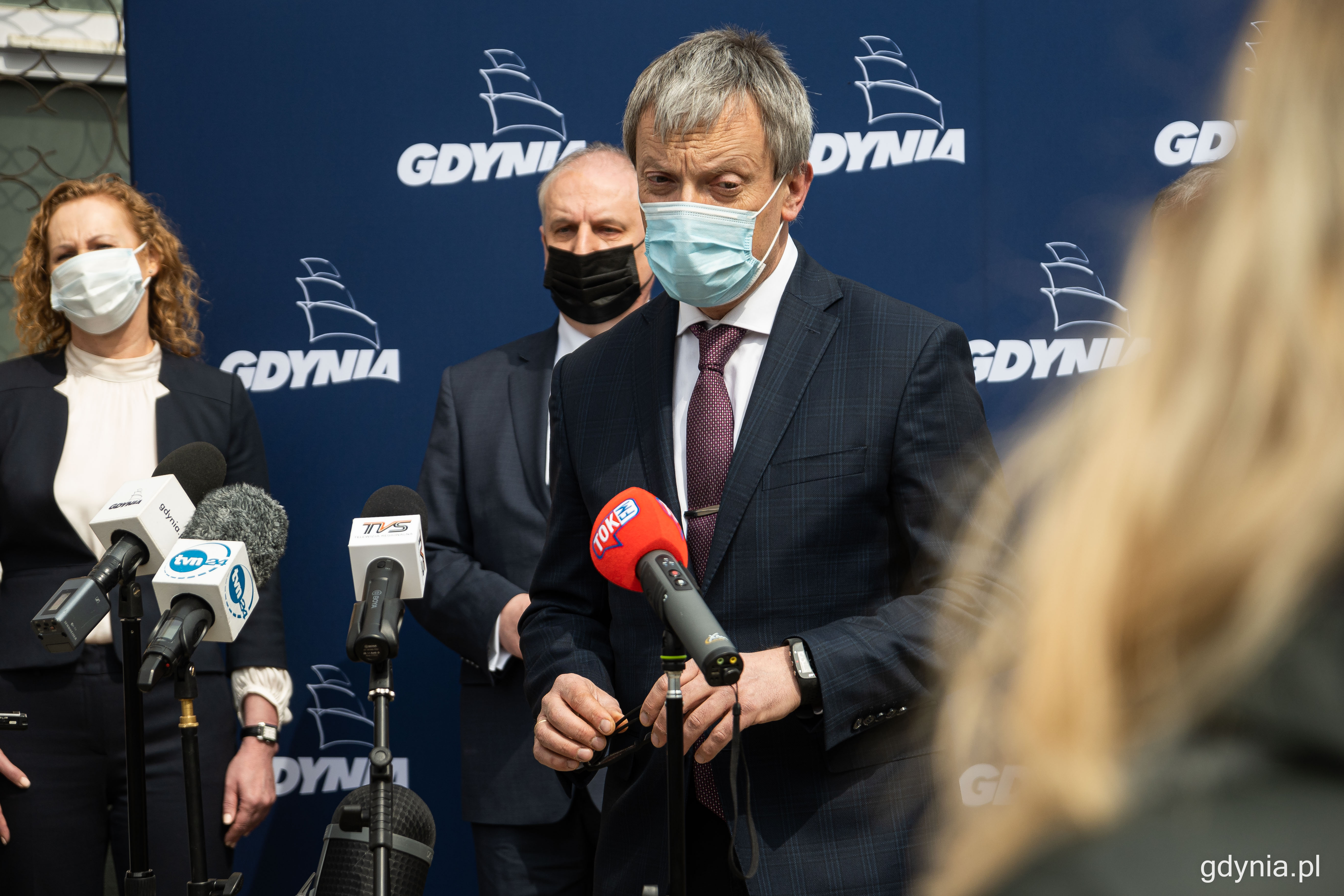 Dyrektor gdyńskiego UCMMiT, profesor Marcin Renke, fot. Kamil Złoch