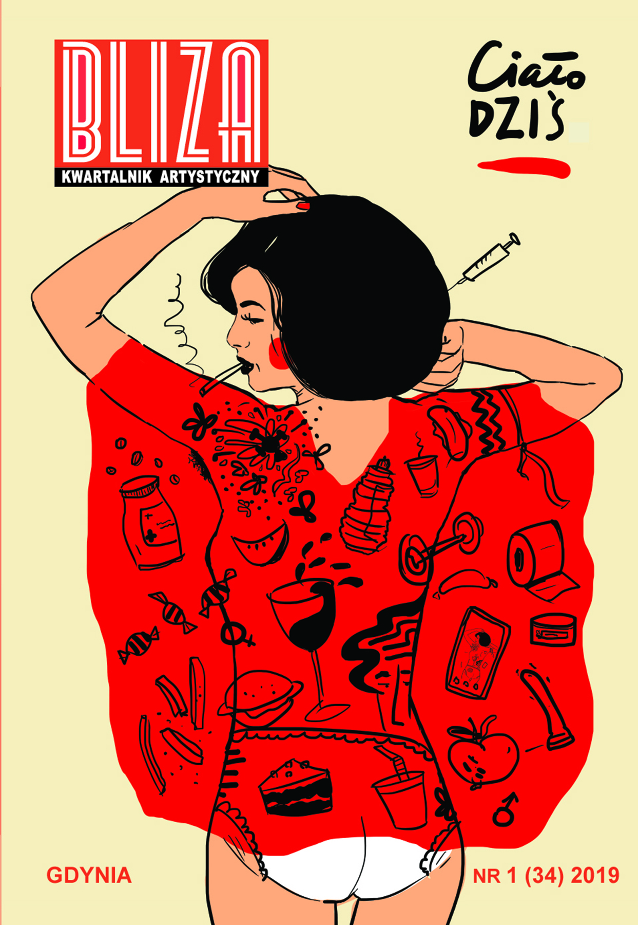 Okładka kwartalnika Bliza