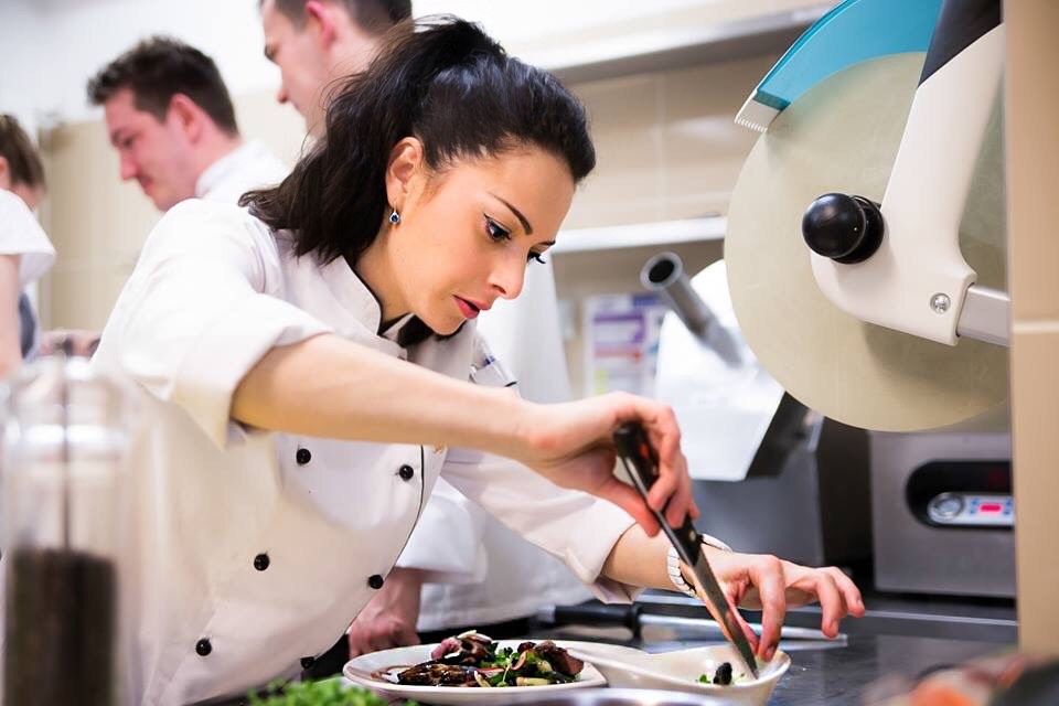 Diana Volkhowa w programie MasreChef. Źr&oacute;dło: archiwum prywatne