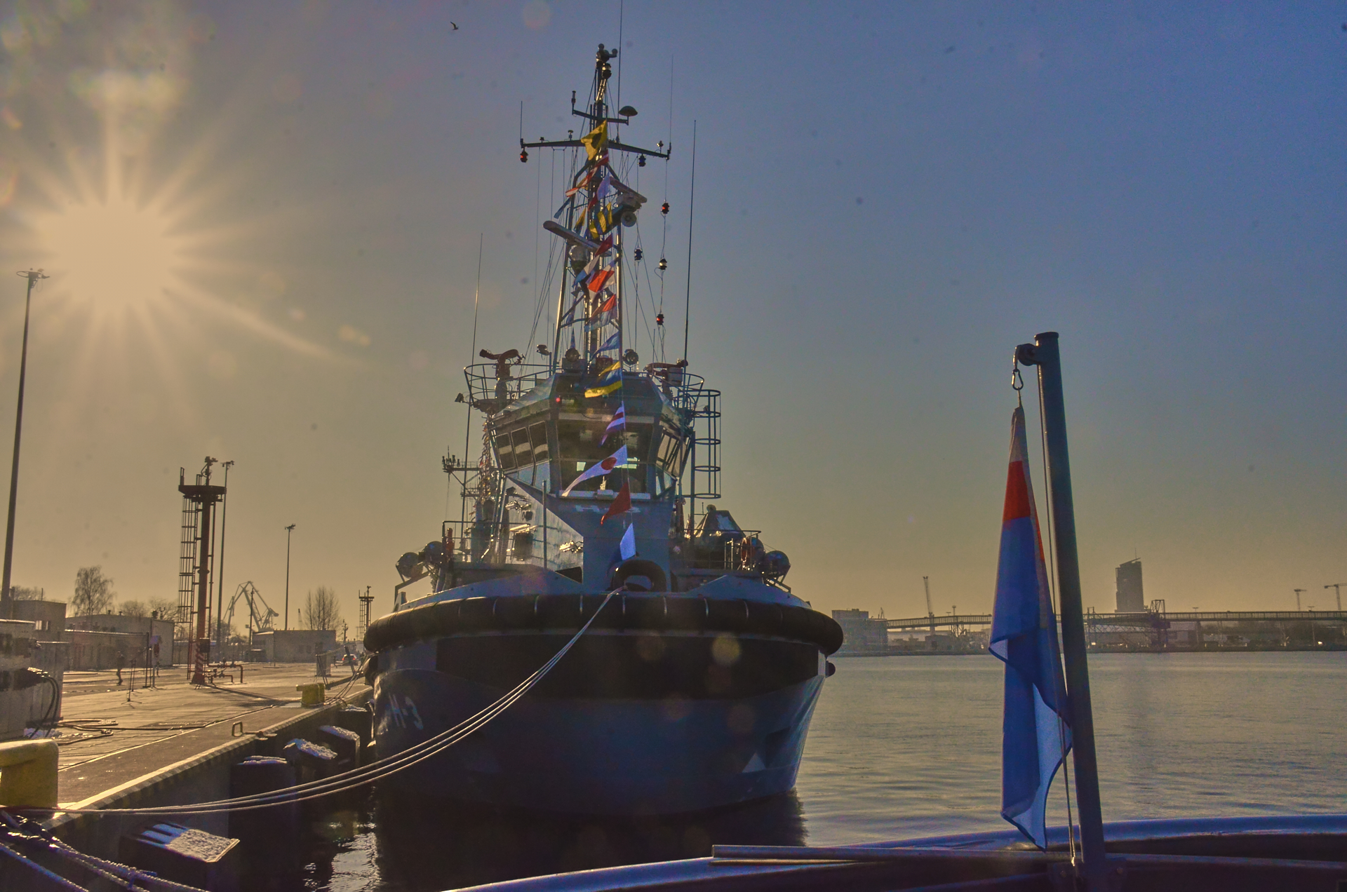 Nowy holownik od teraz w 3, Flotylli Okręt&oacute;w Marynarki Wojennej w Gdyni, fot. st. chor. szt. mar. Piotr Leoniak