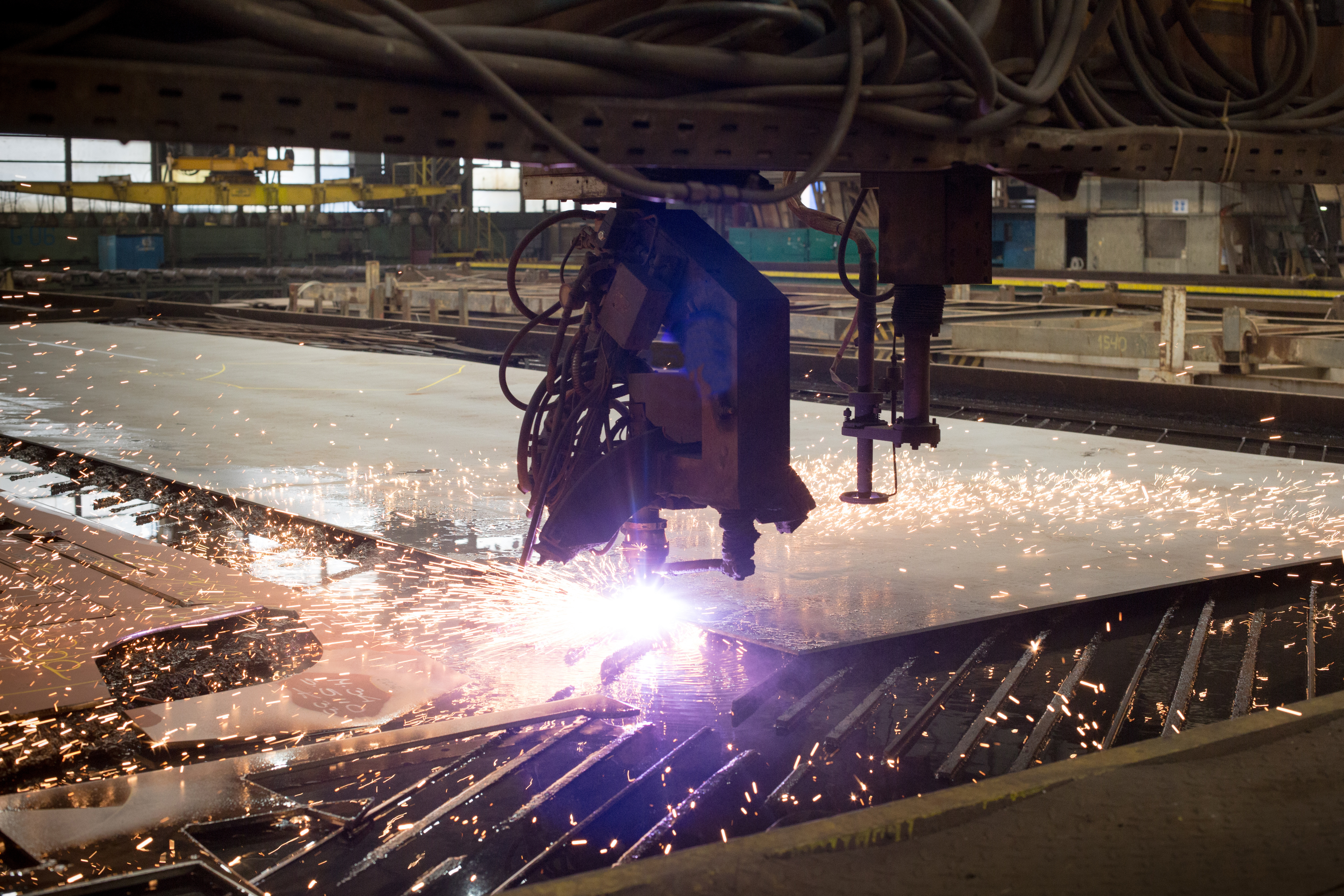 Pierwsze cięcie stali, mat. prasowe